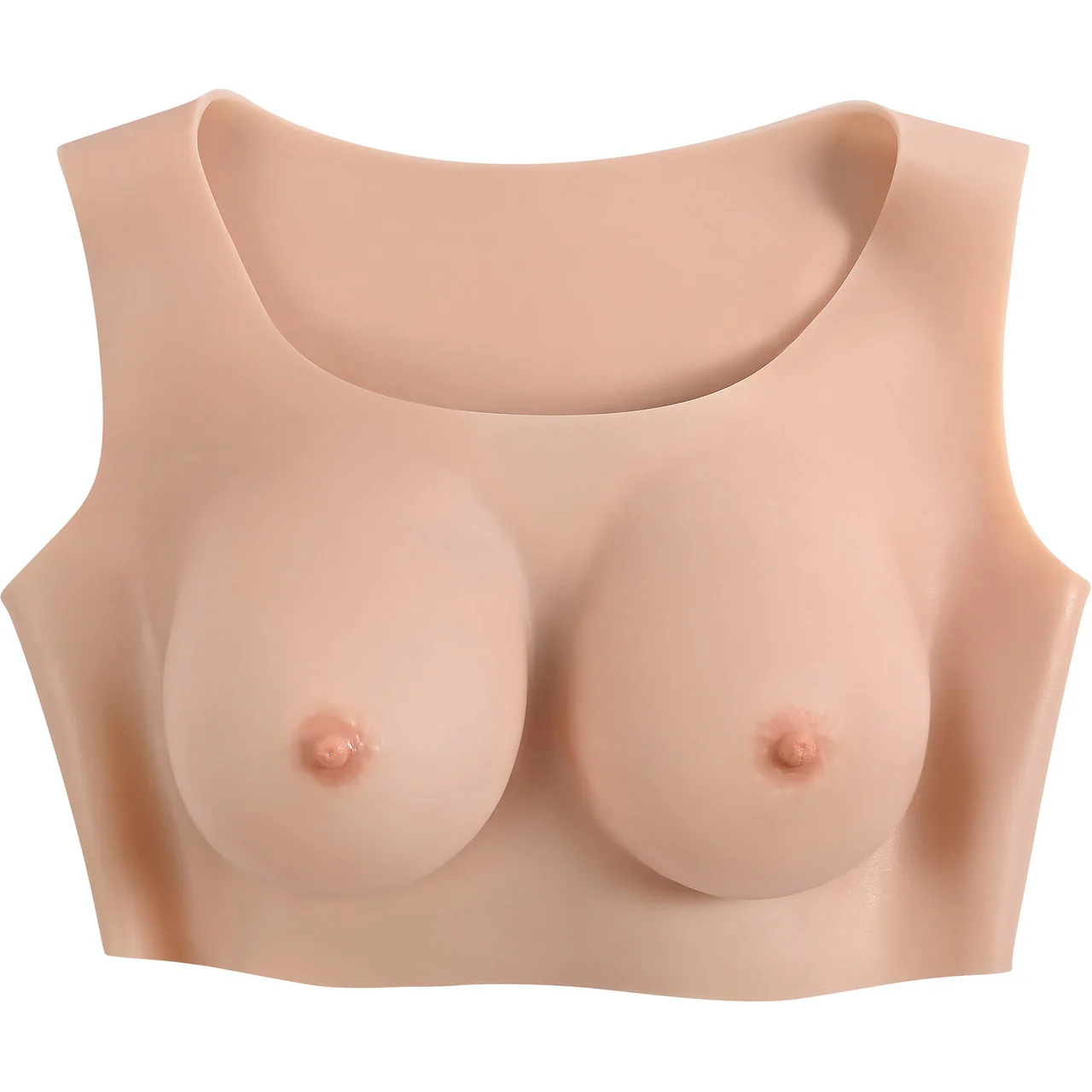 Gender X Undergarments Plate C-Cup Wearable Silicone Breasts - Vanilla - Image 3