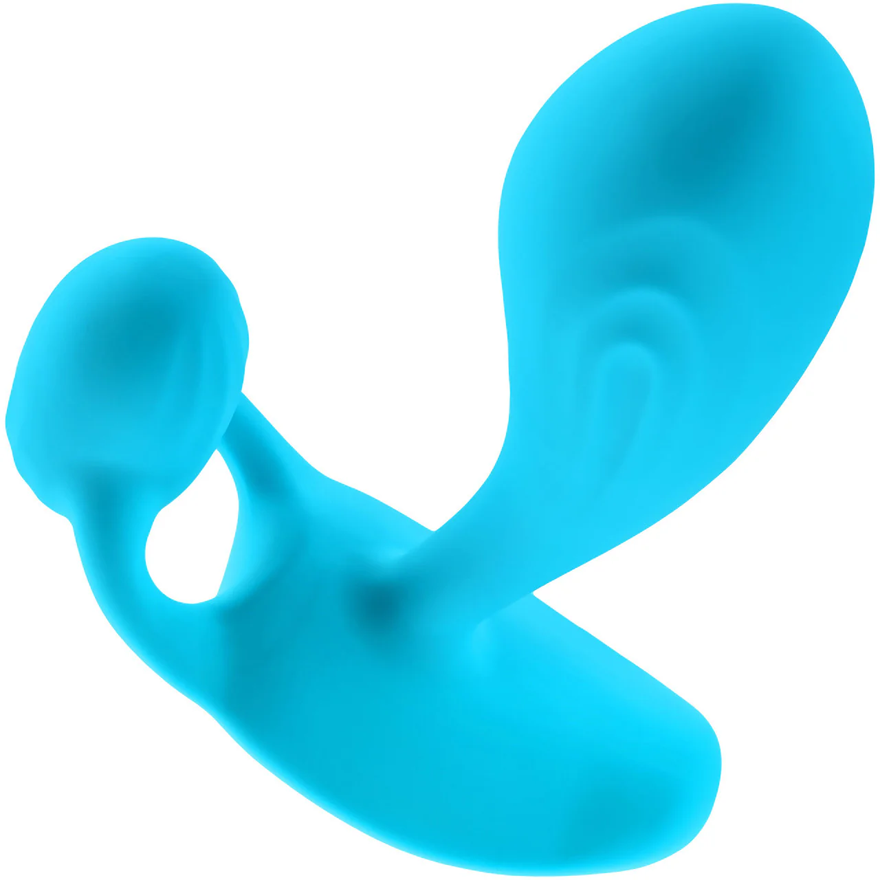 Gender X Wear Me Out Rechargeable Waterproof Silicone Wearable Vibrator With Remote - Blue - Image 3
