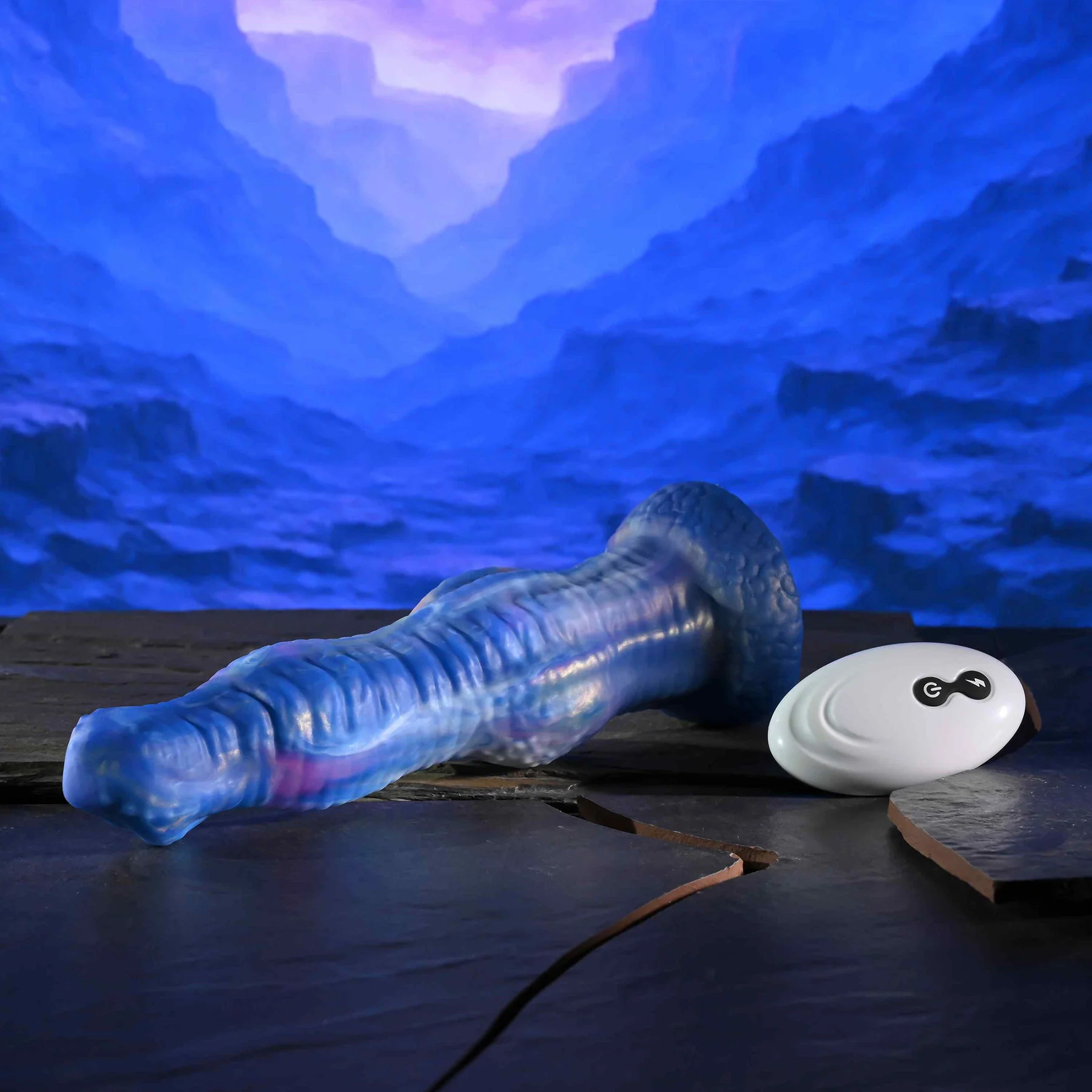 Gender X Wildest Dreams 8.75" Silicone Thrusting Vibrating Dildo With Remote - Image 8