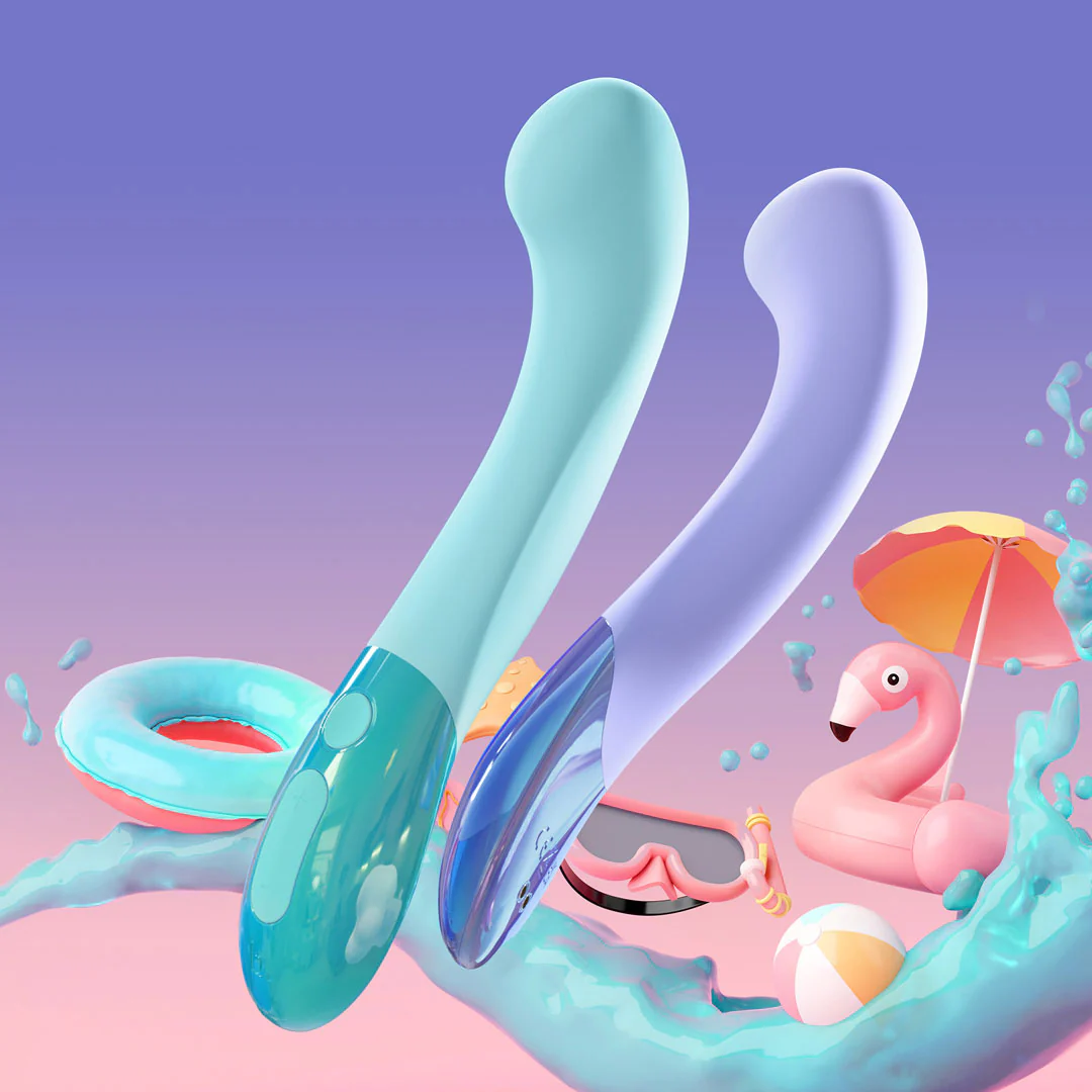 Gii Glow Waterproof Rechargeable Silicone G-Spot Vibrator By Biird - Image 2
