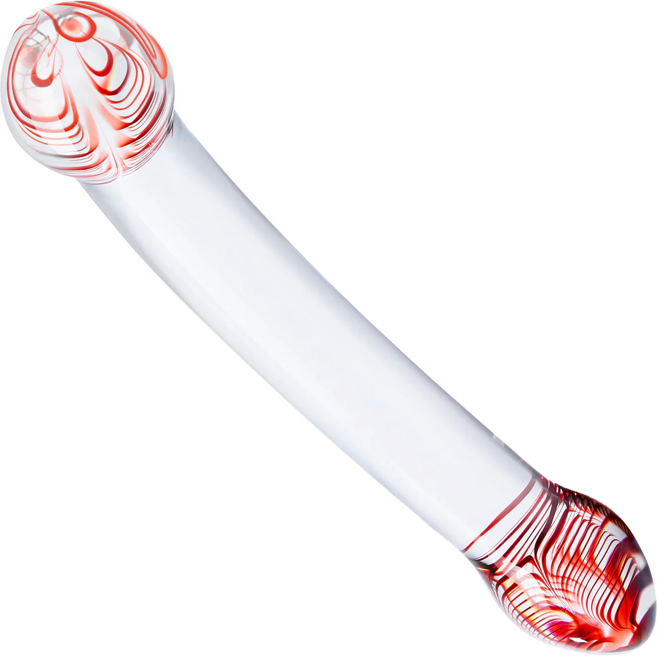 Gläs Red Head Glass Double Dildo - Image 2