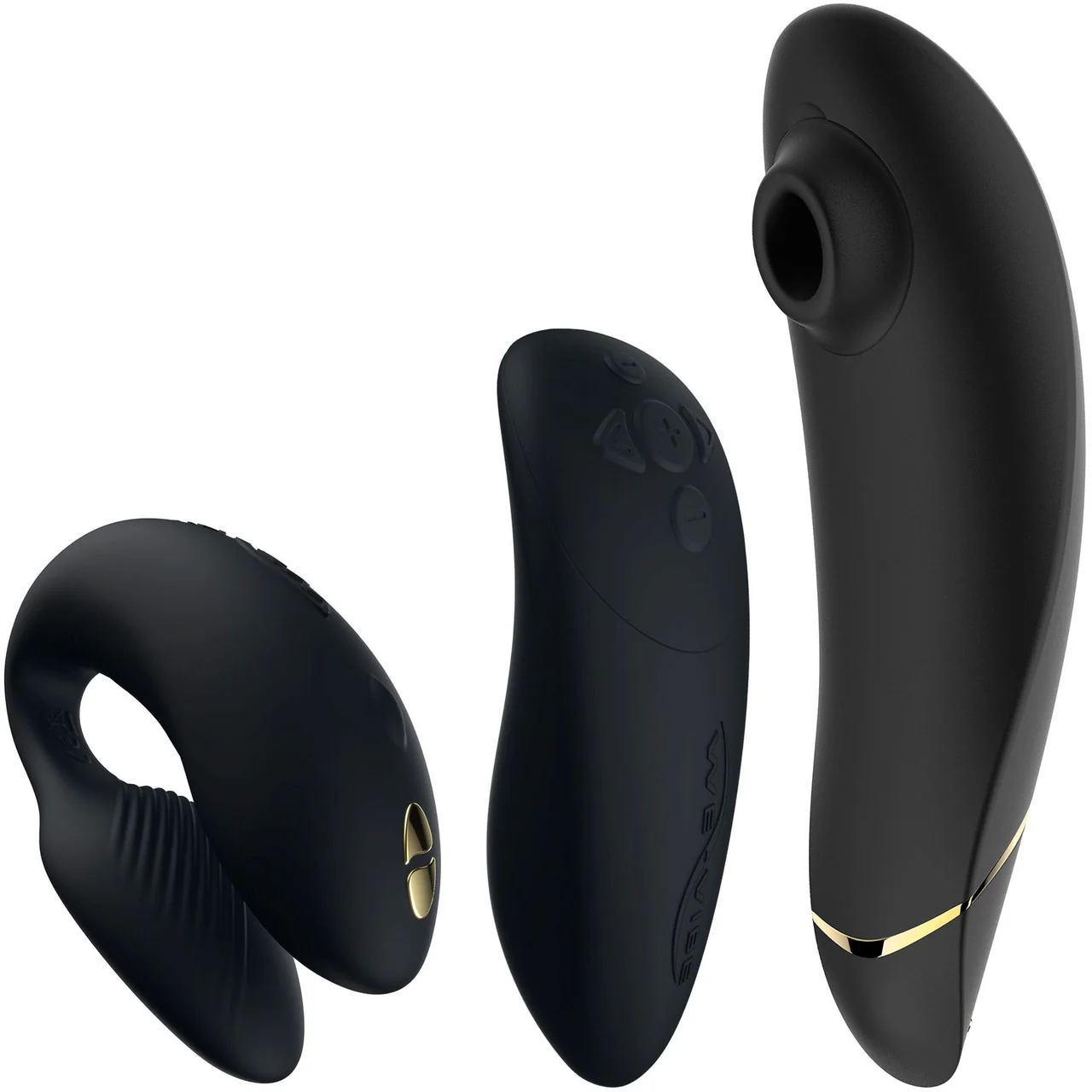 Golden Moments Collection 2 - We-Vibe Chorus Couples Vibrator & Womanizer Premium 2 Clitoral Stimulator - Image 3