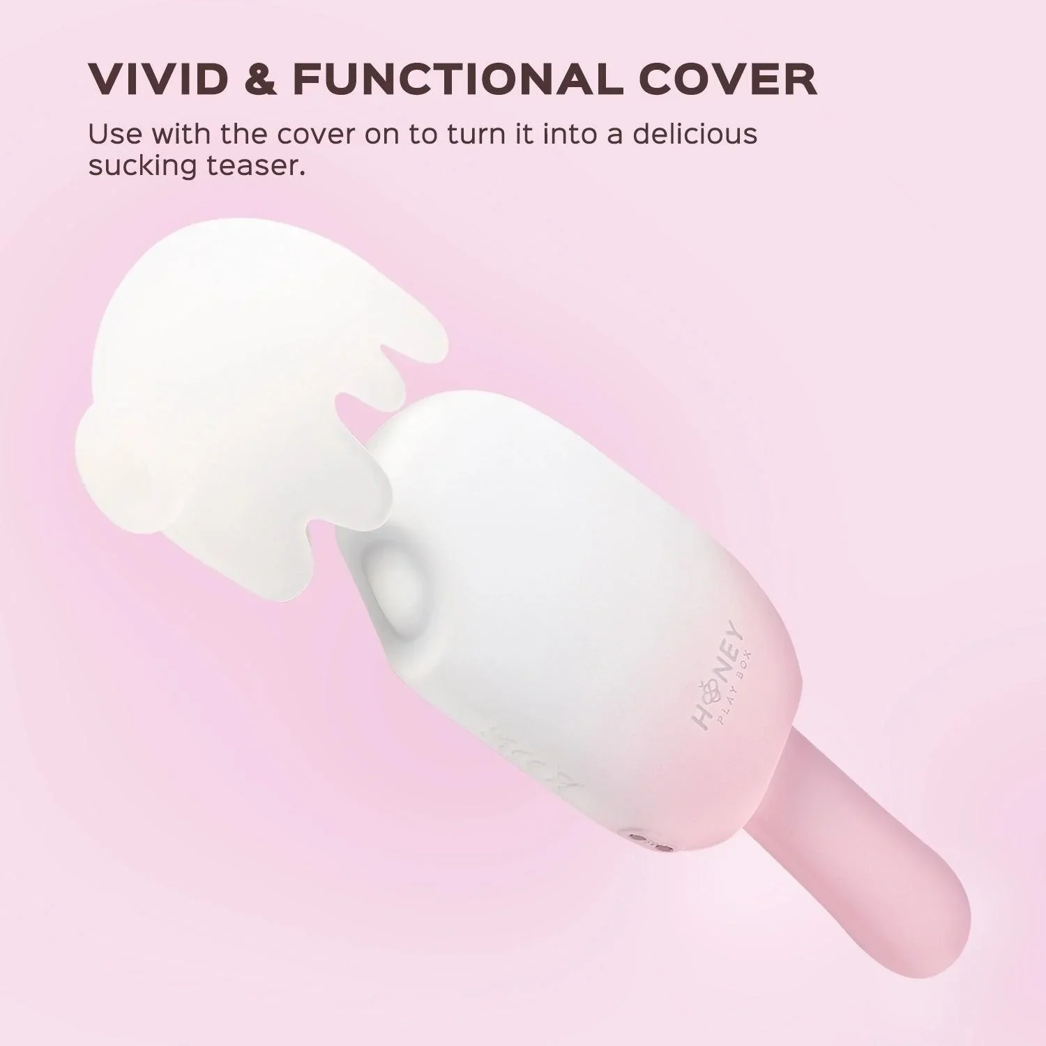 Honey Play Box BITE ME Sucking Tapping & Vibrating Cream Pop Clit Stimulator - Image 16
