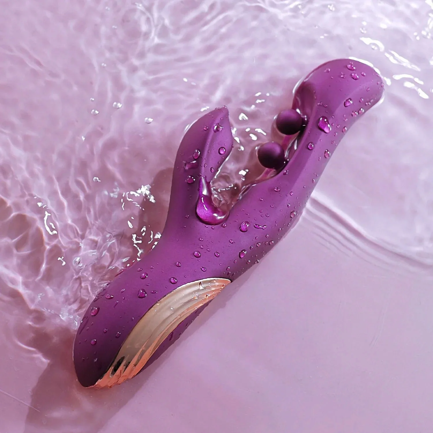 Honey Play Box GEM Pressure Sensing App Enabled Twin Balls Rabbit Vibrator - Image 16
