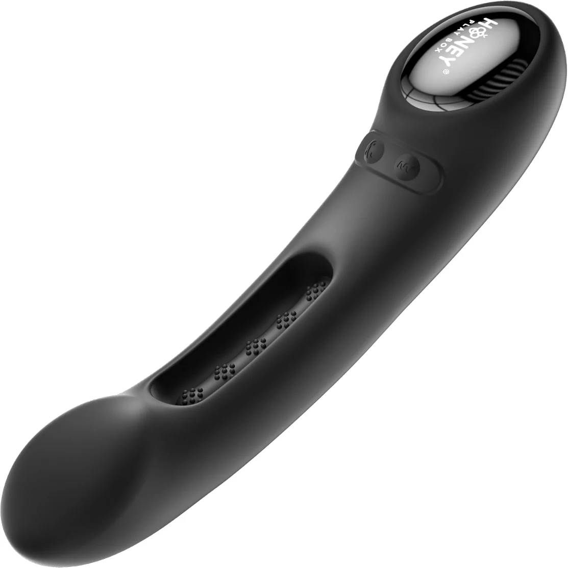 Honey Play Box Tempo Pressure Sensing App Controlled Tapping Finger Silicone G-Spot Vibrator - Image 7