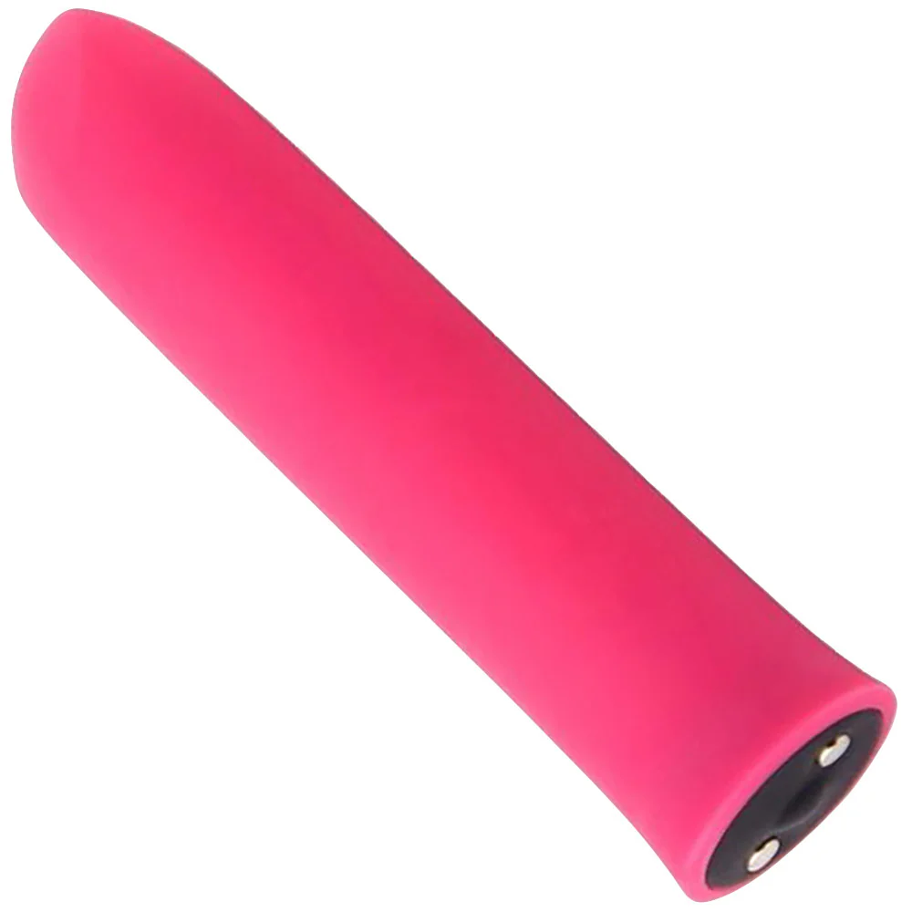 Iconic 20 Function Rechargeable Silicone Waterproof Bullet Vibrator By Nu Sensuelle - Deep Pink - Image 2