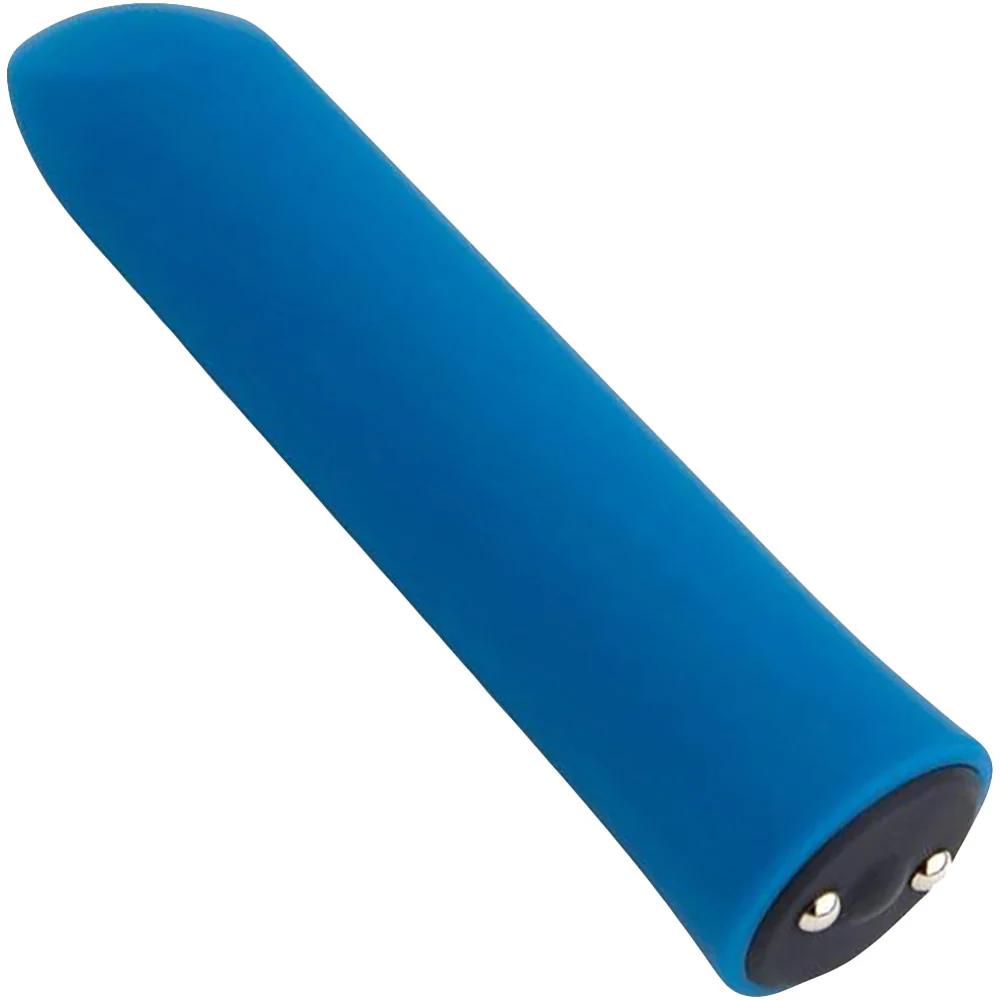 Iconic 20 Function Rechargeable Silicone Waterproof Bullet Vibrator By Nu Sensuelle - Deep Turquoise - Image 2