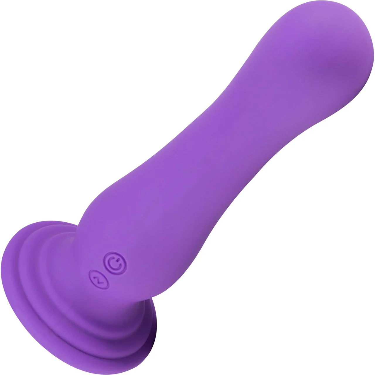 Impressions Ibiza Rechargeable Waterproof Silicone Suction Cup Vibrator By Blush - Plum - Image 3