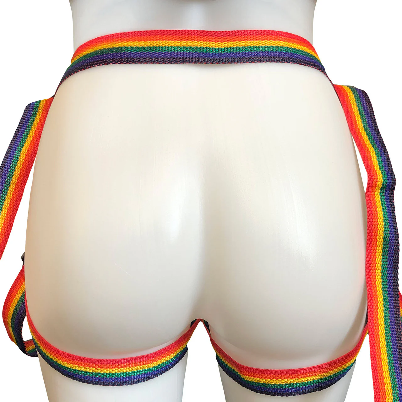 Inclusion Rainbow Strap-On Harness - Size A Fits Hips Up To 54" - Image 2
