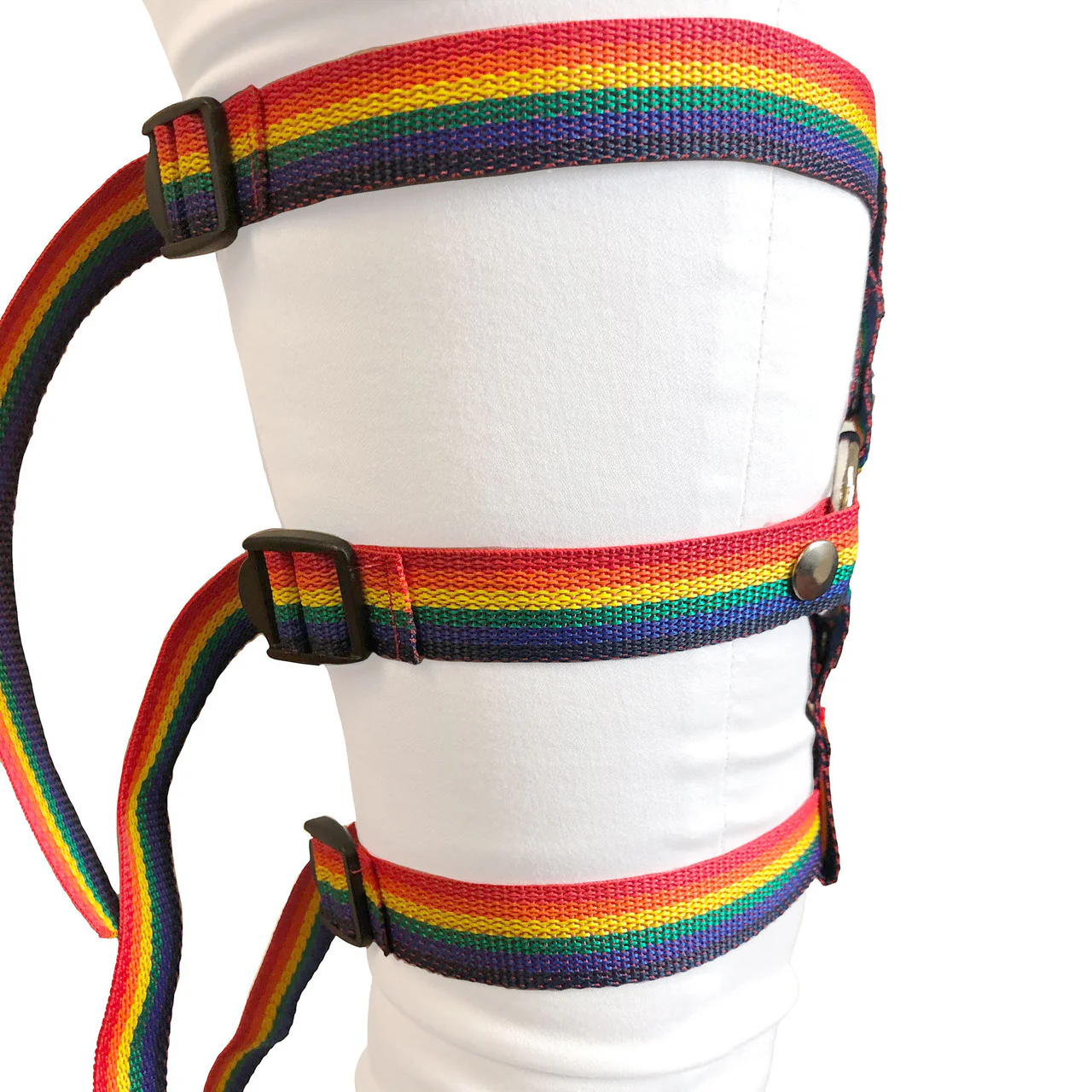 Inclusion Rainbow Thigh Harness - Size A Fits Thighs Up To 25" - Image 5