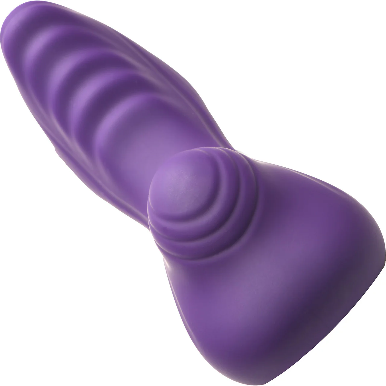 INMI Ride N' Grind 10X Rechargeable Waterproof Silicone Vibrating Grinder With Remote - Purple - Image 7
