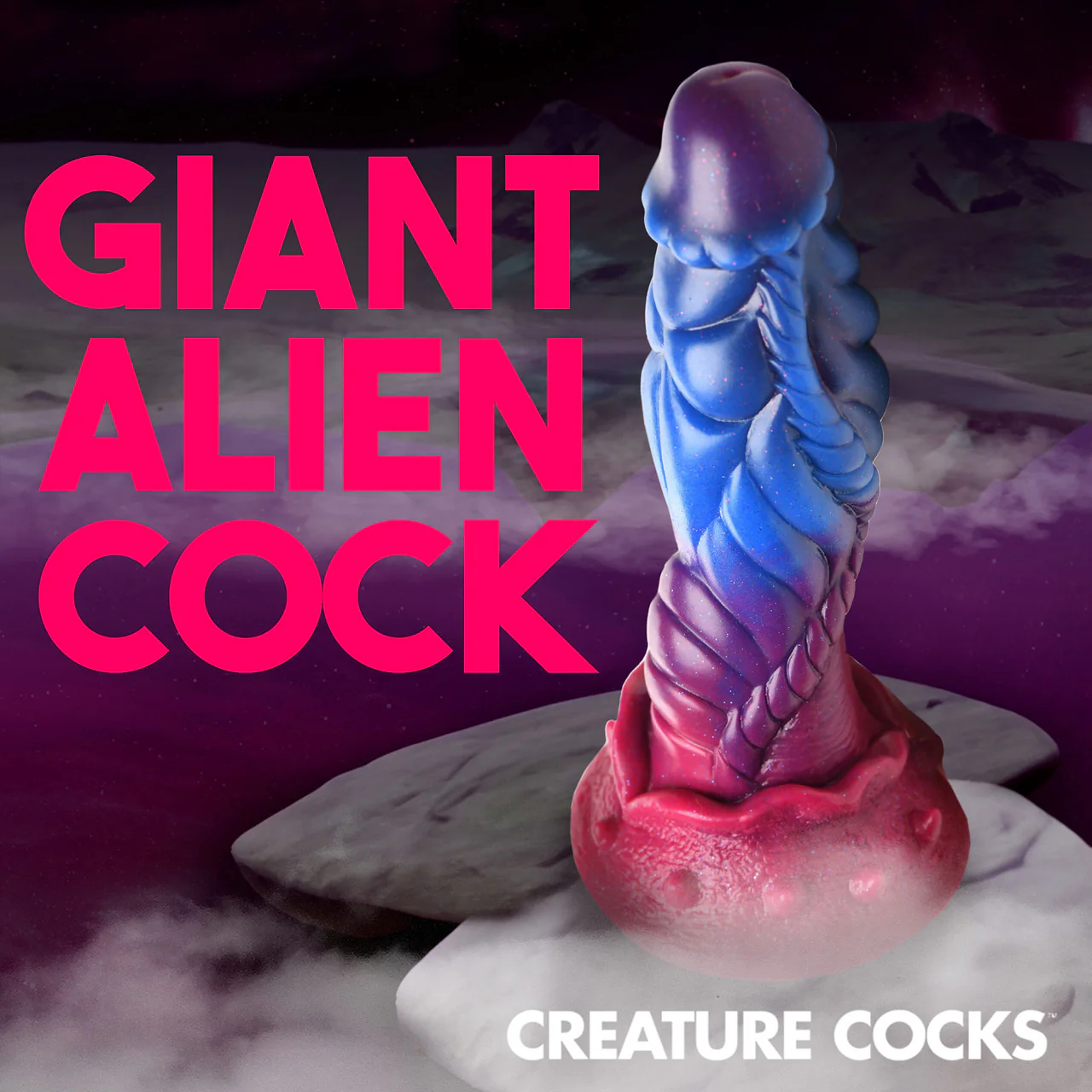 Intruder Alien 9" Silicone Suction Cup Dildo By Creature Cocks - Image 16