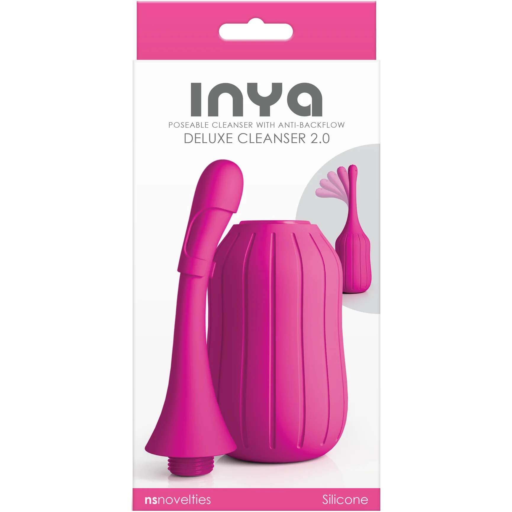 INYA Deluxe Cleanser 2.0 Silicone Anal Douche - Image 3