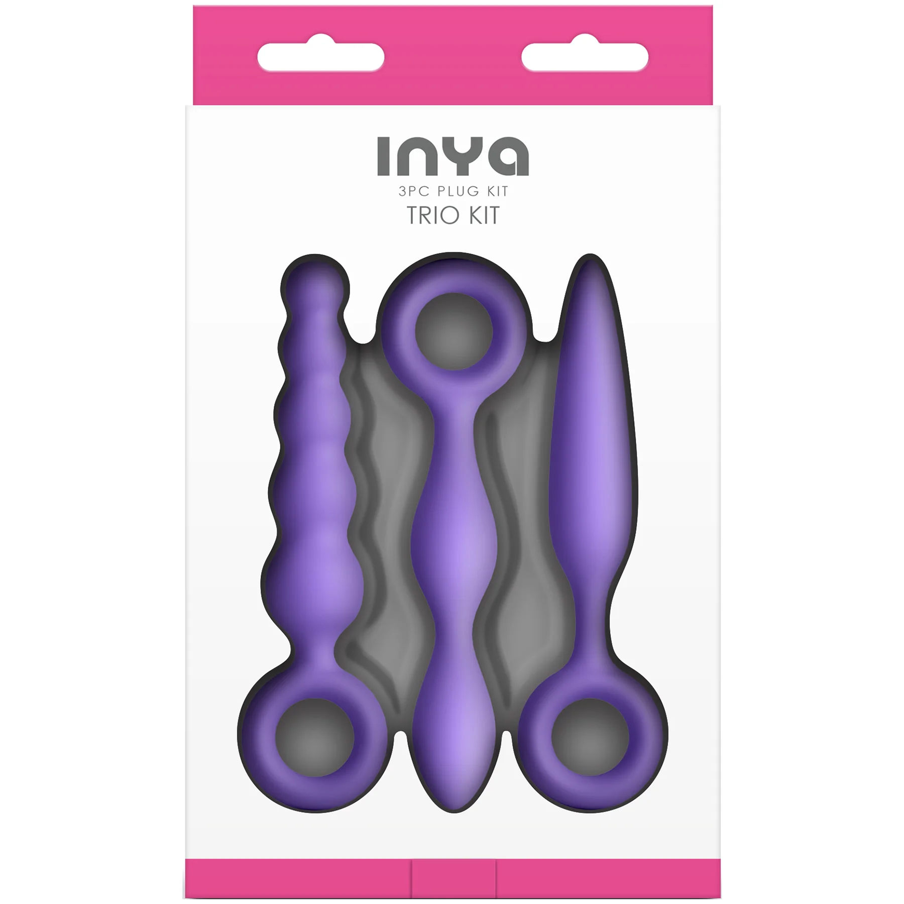 INYA Trio Silicone 3-Piece Anal Plug Kit - Image 4