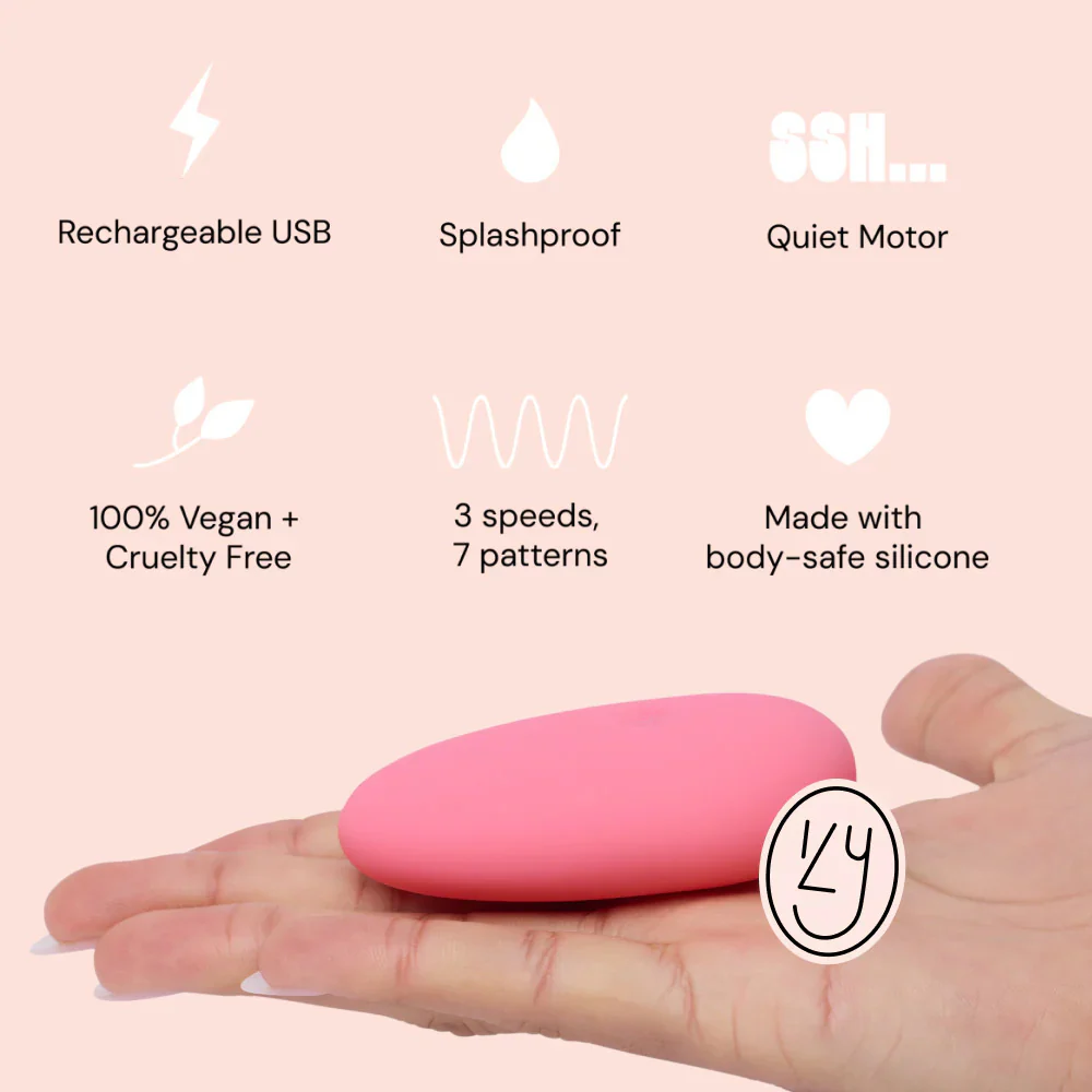 Je Joue ILY The Pebble Rechargeable Silicone Vibrator - Image 5