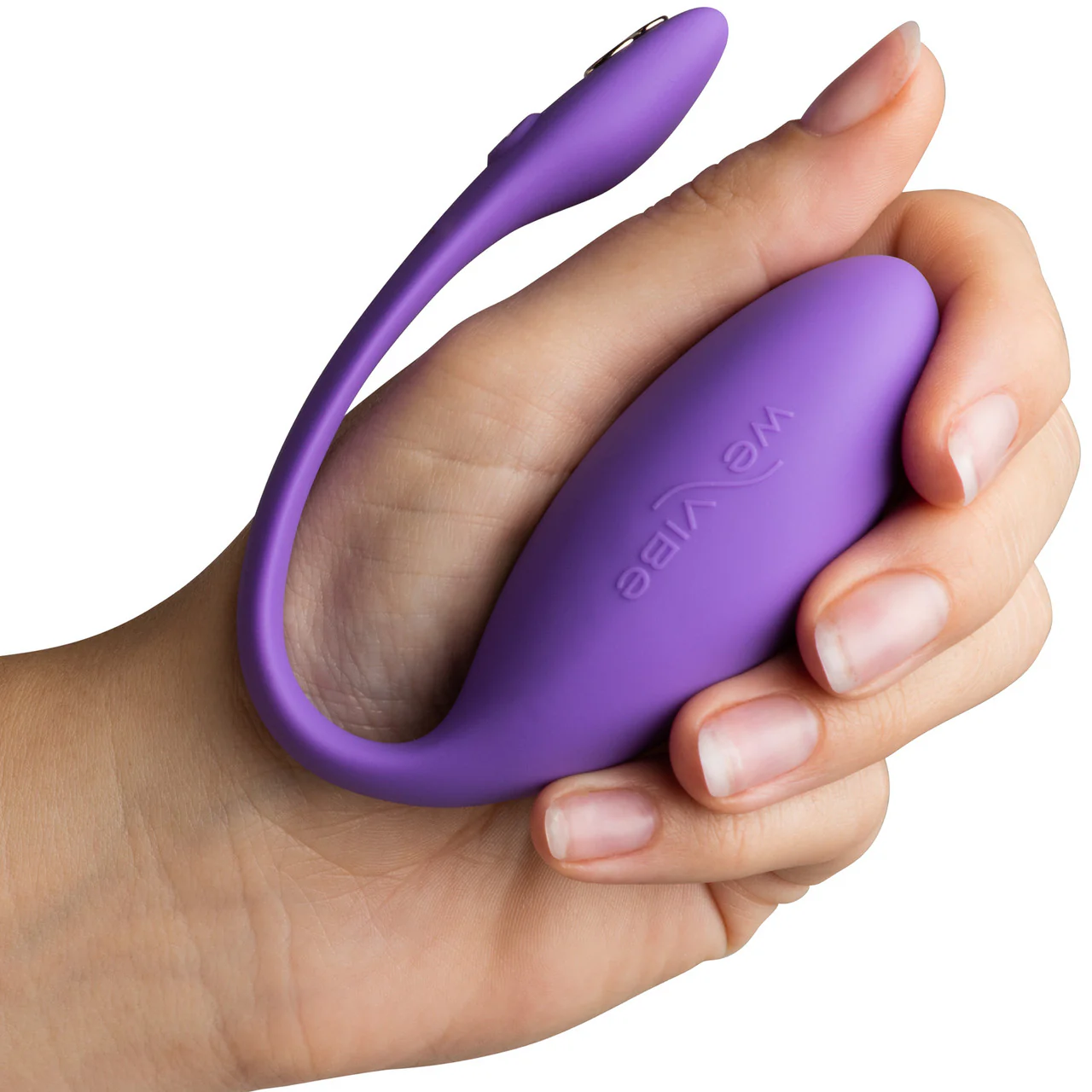 Jive Lite By We-Vibe Rechargeable Silicone App Controlled Wearable G-Spot Vibrator - Purple - Image 10