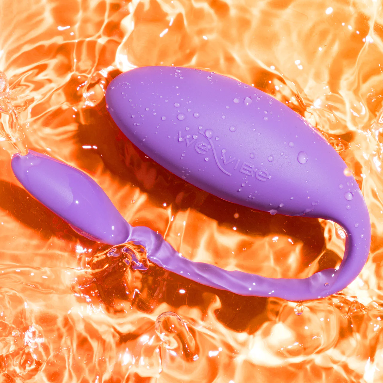 Jive Lite By We-Vibe Rechargeable Silicone App Controlled Wearable G-Spot Vibrator - Purple - Image 21