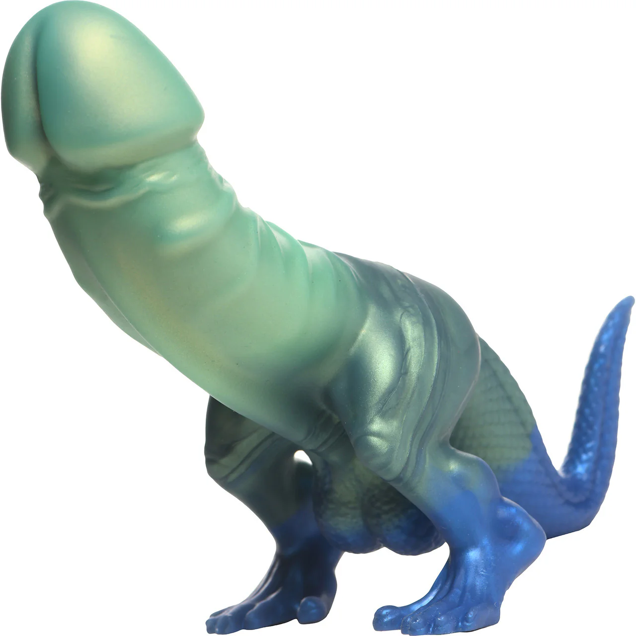 Jurassic Cock 10" Dinosaur Silicone Dildo By Creature Cocks - Image 4