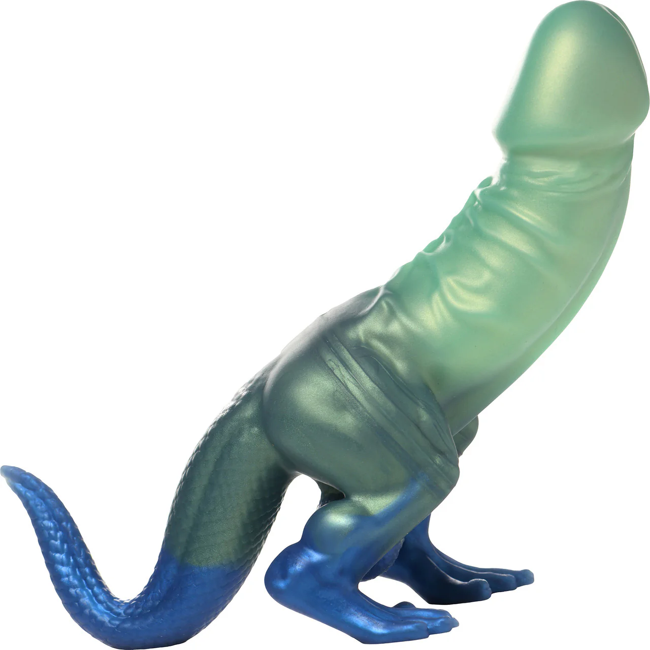 Jurassic Cock 10" Dinosaur Silicone Dildo By Creature Cocks - Image 7