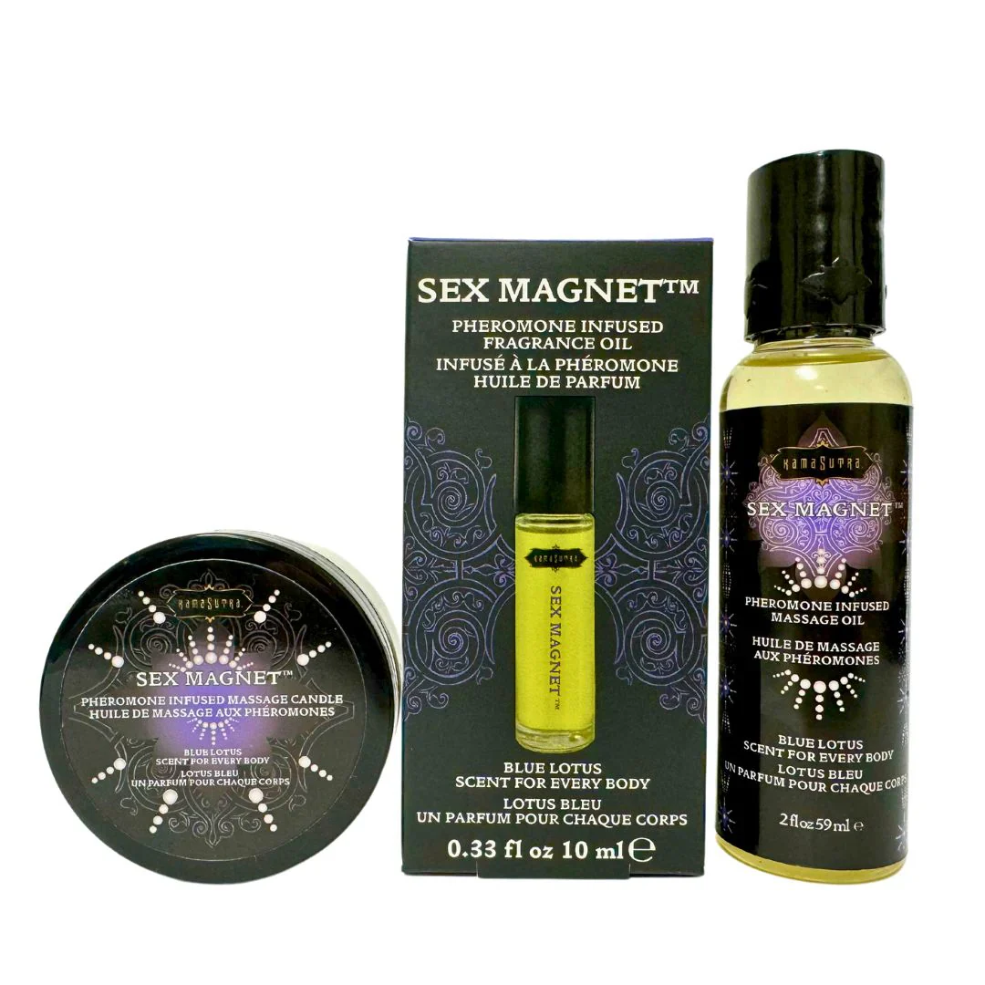 Kama Sutra Sex Magnet Pheromone Gift Set - Blue Lotus - Image 3