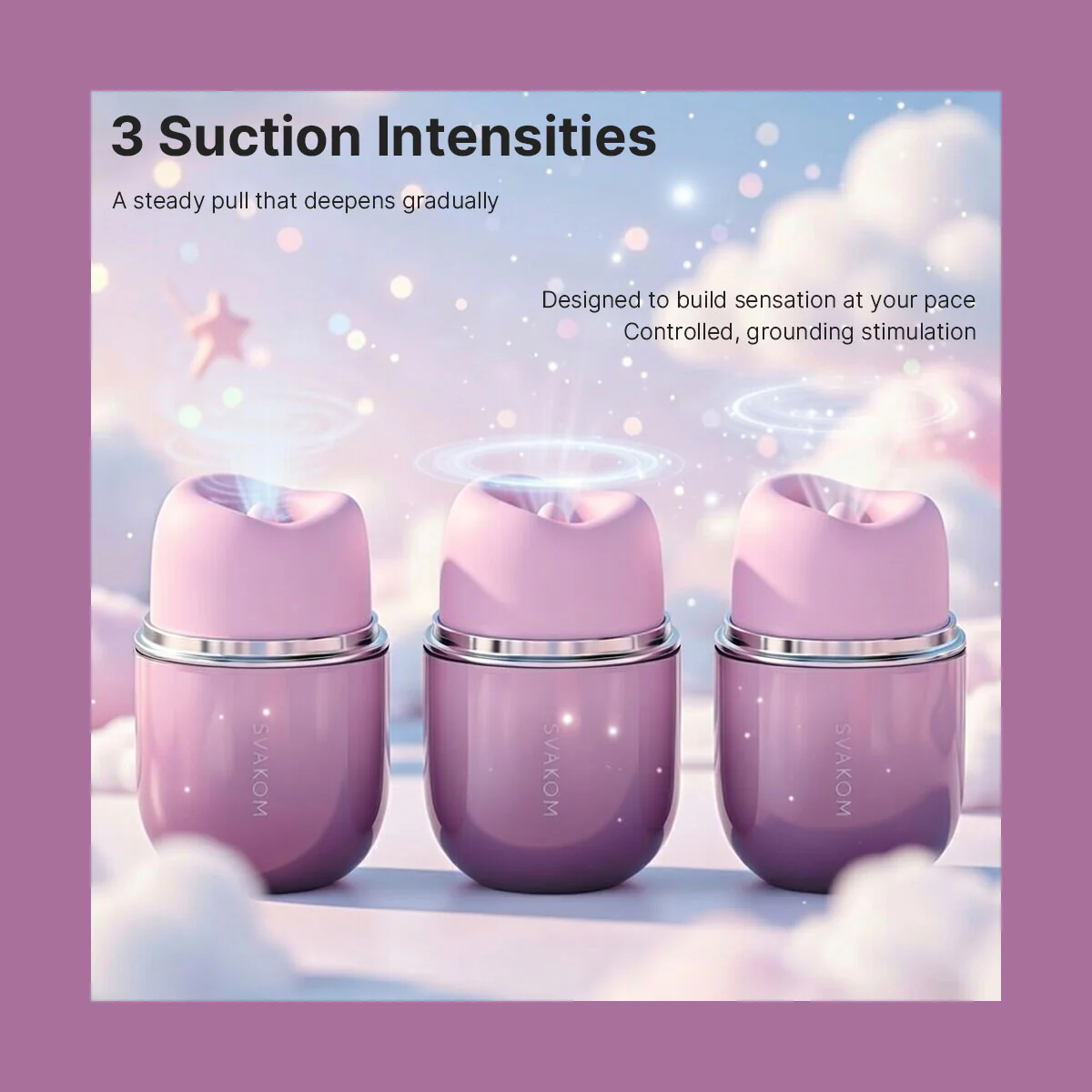 KLITTY Triple-Action Tongue Licking & Suction Vibrator By SVAKOM - Image 24
