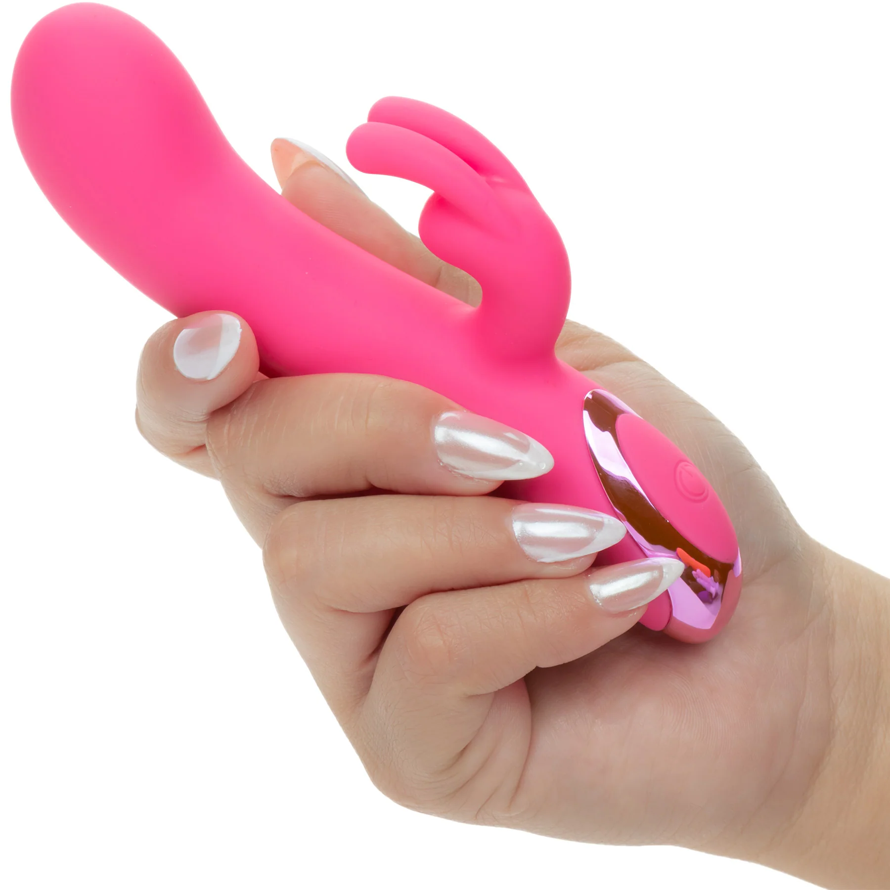 Kroma Turbo "G" Bunny Silicone Rabbit Style Vibrator By CalExotics - Image 3