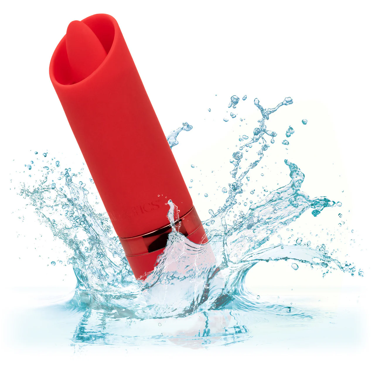 Kyst Flicker Tongue Powerful Waterproof Rechargeable Bullet Vibrator By CalExotics - Red - Image 10