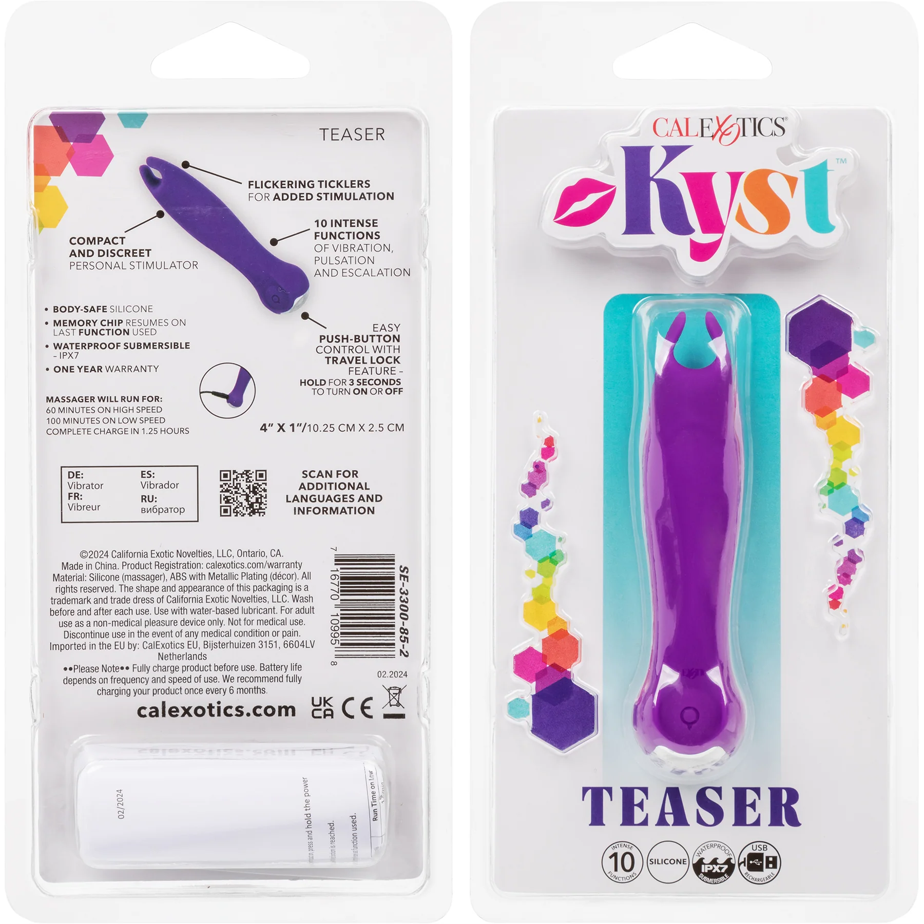 Kyst™ Teaser Rechargeable Silicone Waterproof Bullet Vibrator - Image 10