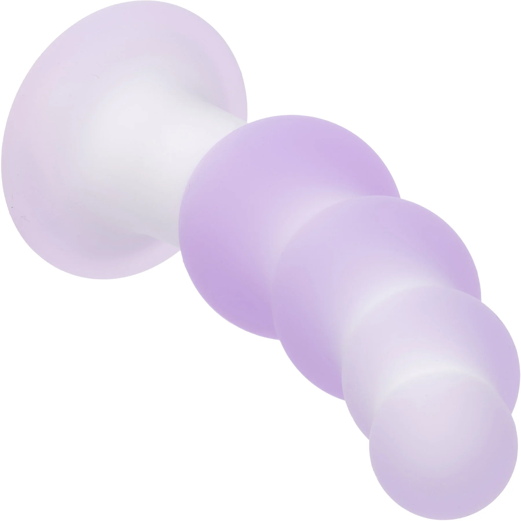 Lavender Haze™ Beaded Curved Vibrating Silicone Probe - Image 7