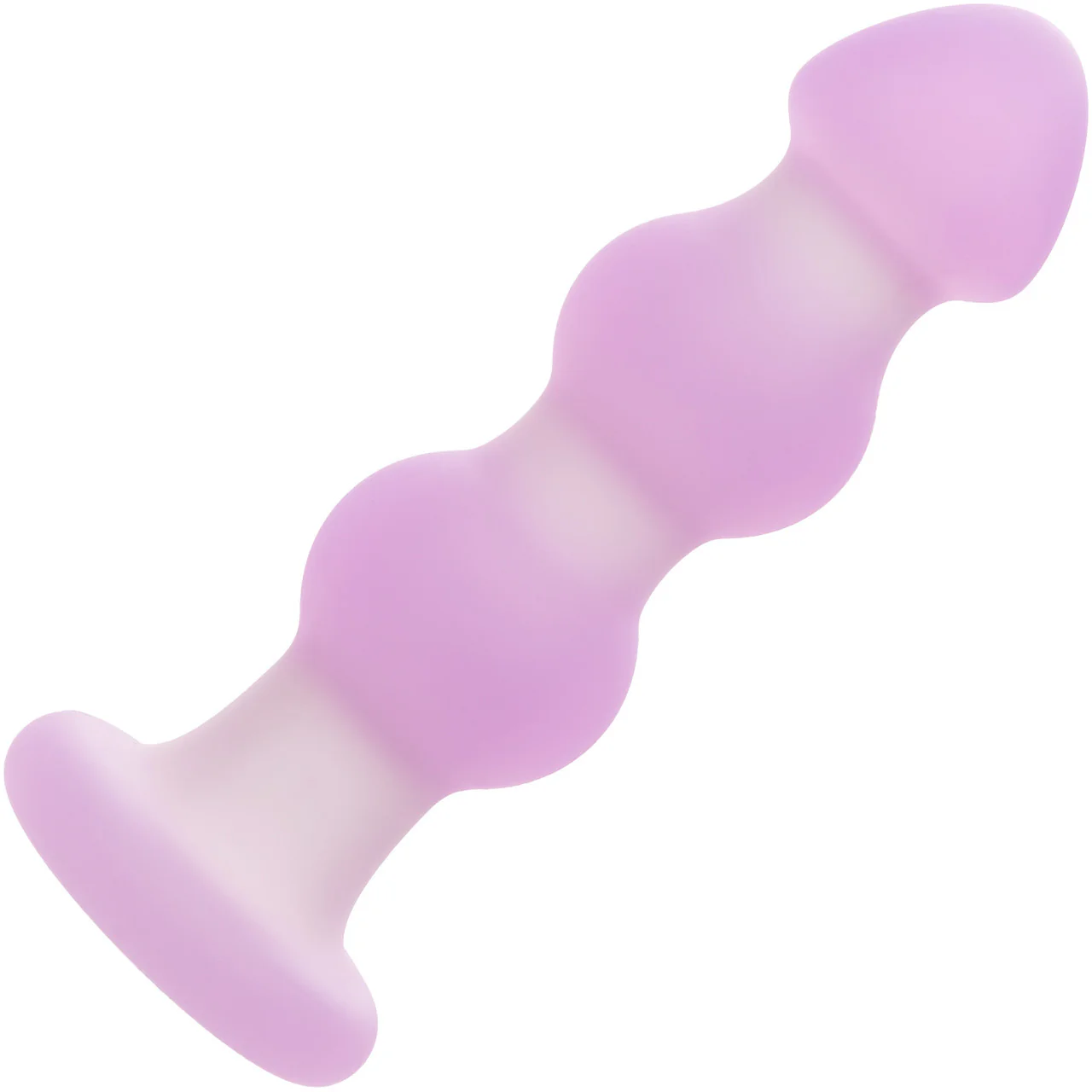Lavender Haze™ Beaded Probe Rechargeable Waterproof Silicone Vibrating Butt Plug