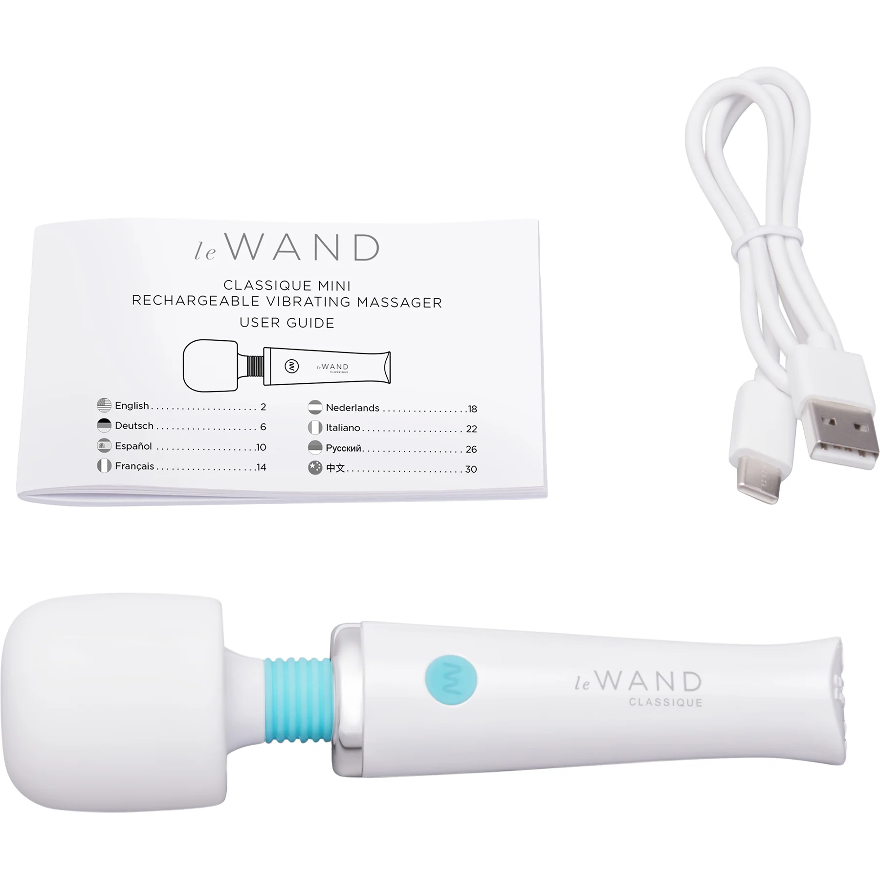 Le Wand Classique Mini Rechargeable Vibrating Massager - Image 17