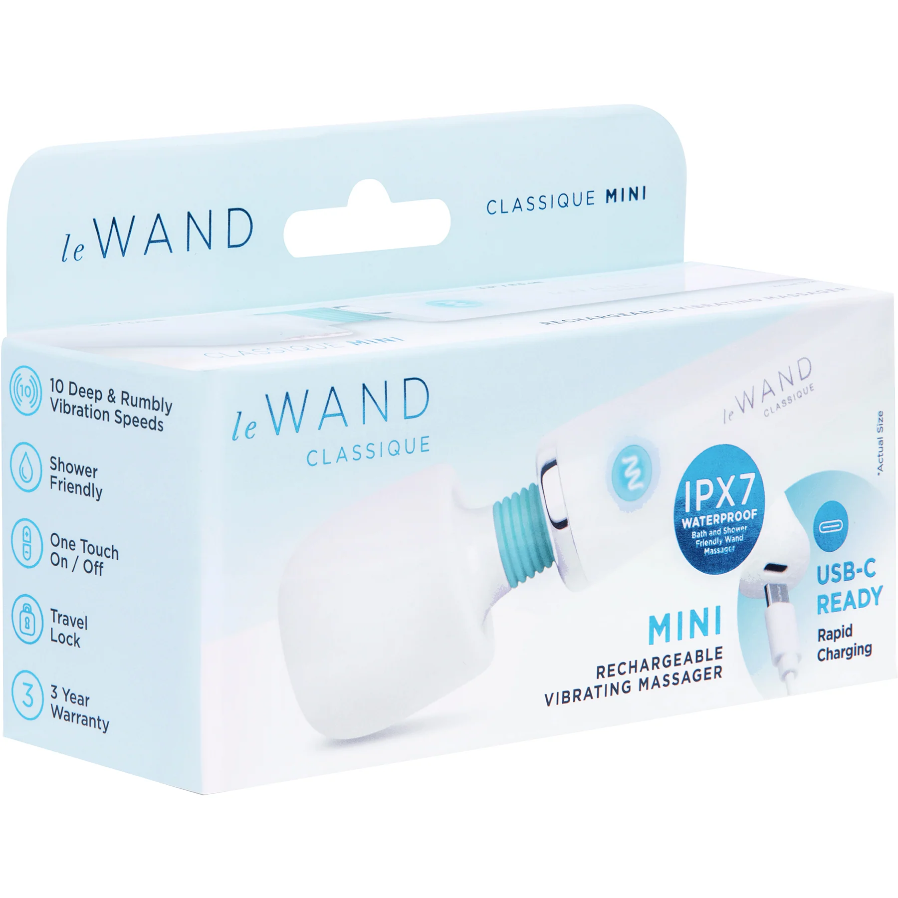 Le Wand Classique Mini Rechargeable Vibrating Massager - Image 20