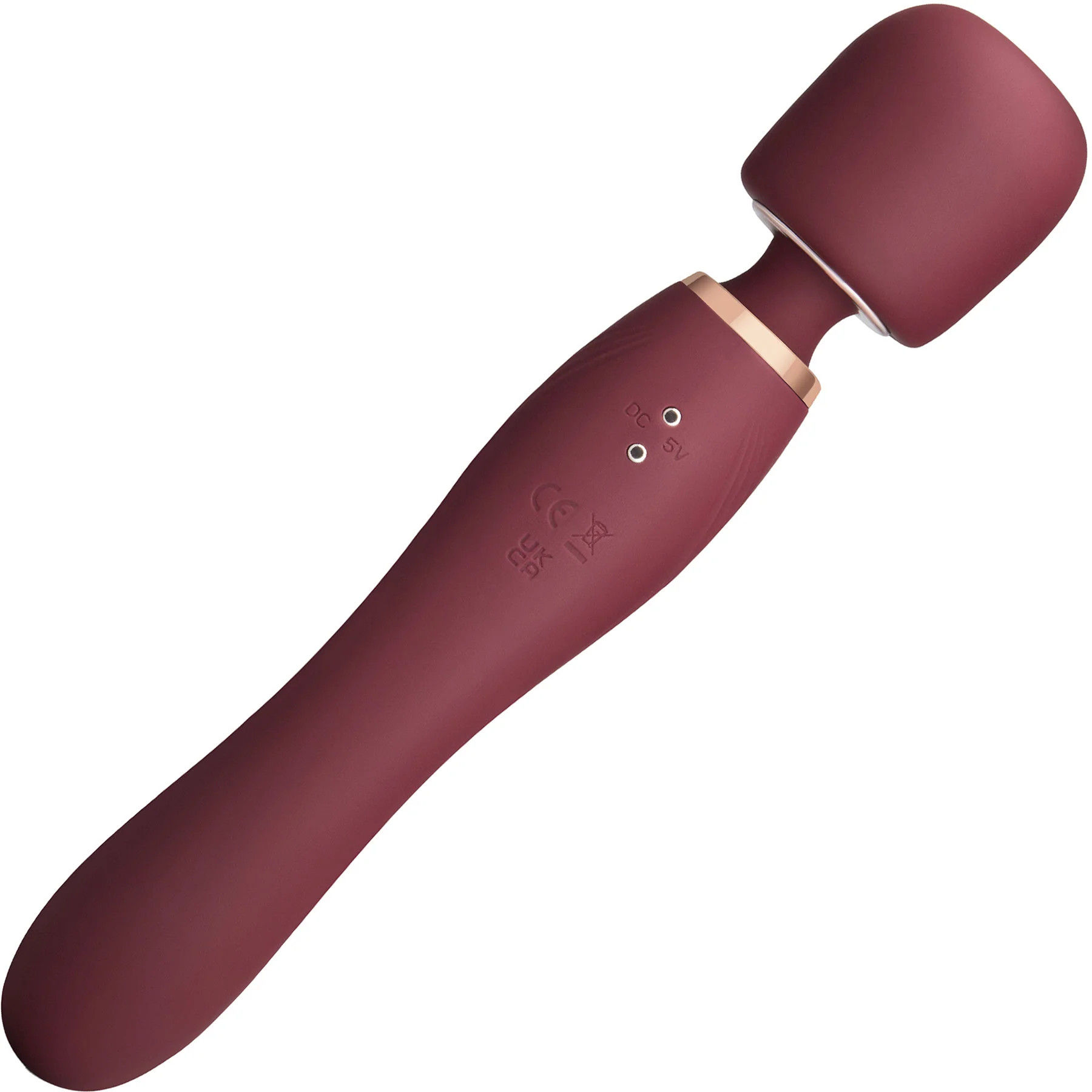 Le Wand Flat Top Fusion G Double-Ended Petite Wand Silicone Vibrator - Image 15