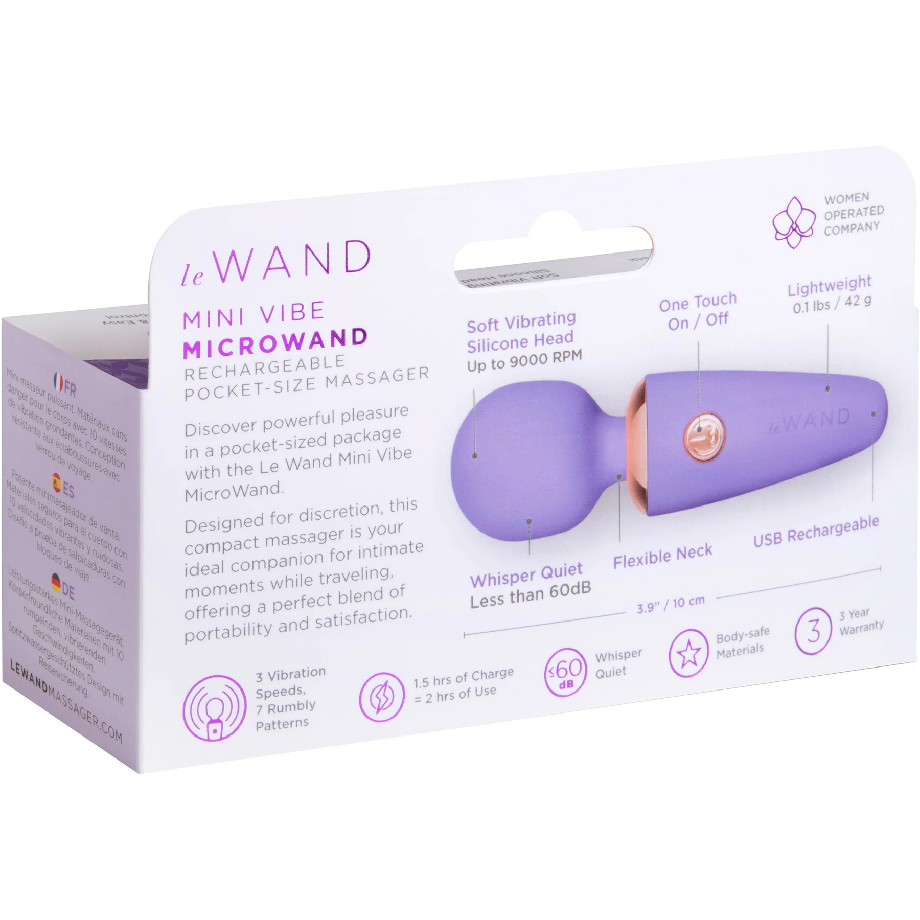 Le Wand Mini Micro Wand Rechargeable Pocket-Size Massager - Image 25