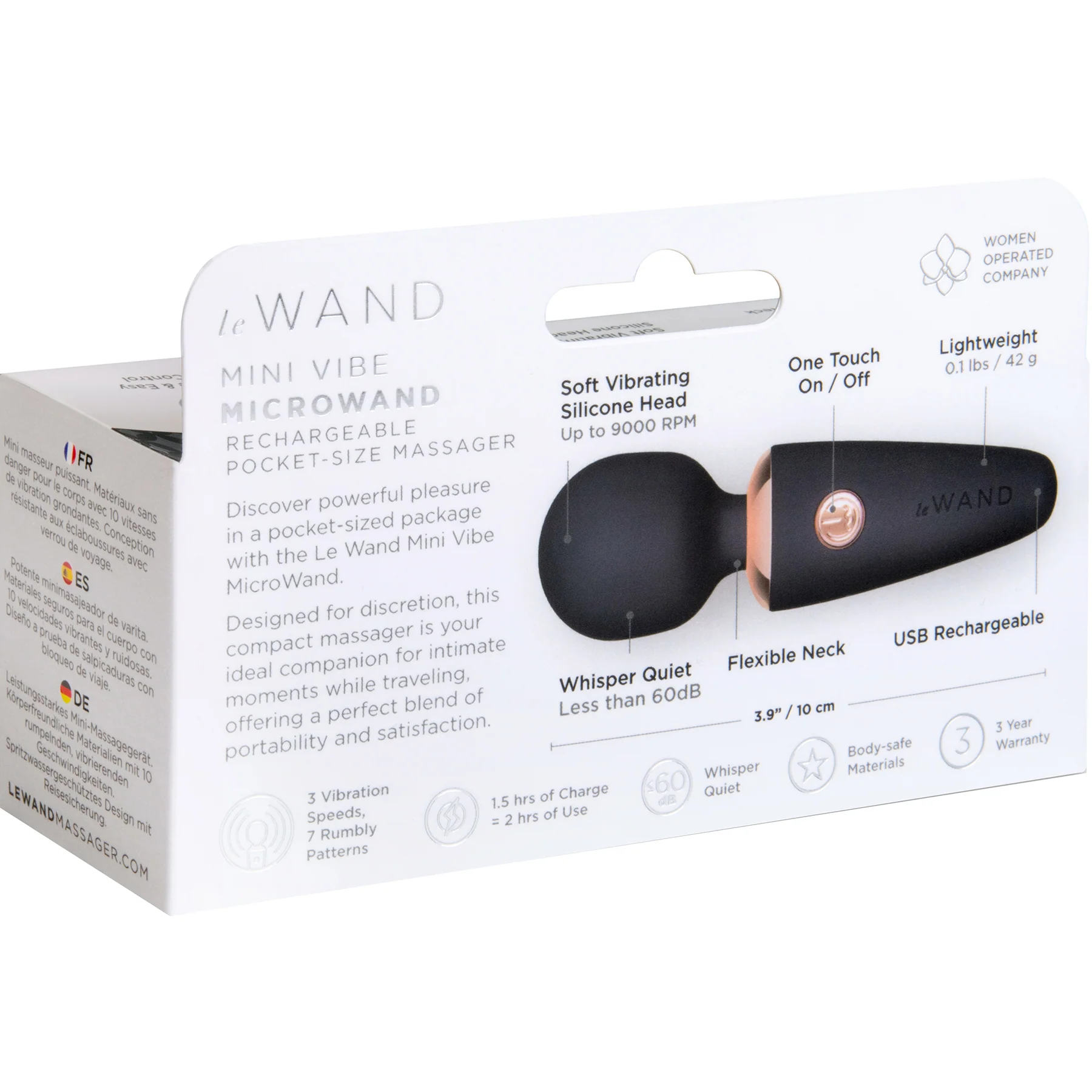 Le Wand Mini Micro Wand Rechargeable Pocket-Size Massager - Image 9