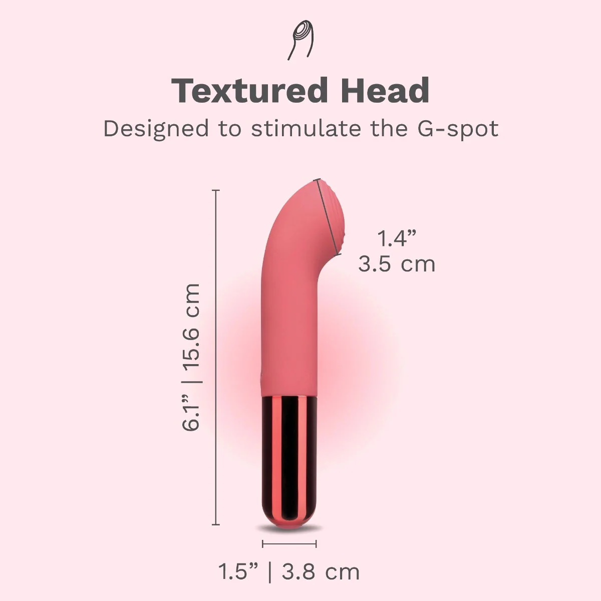 Le Wand Mini Vibe G-Love Rechargeable G-Spot Vibrator - Image 14