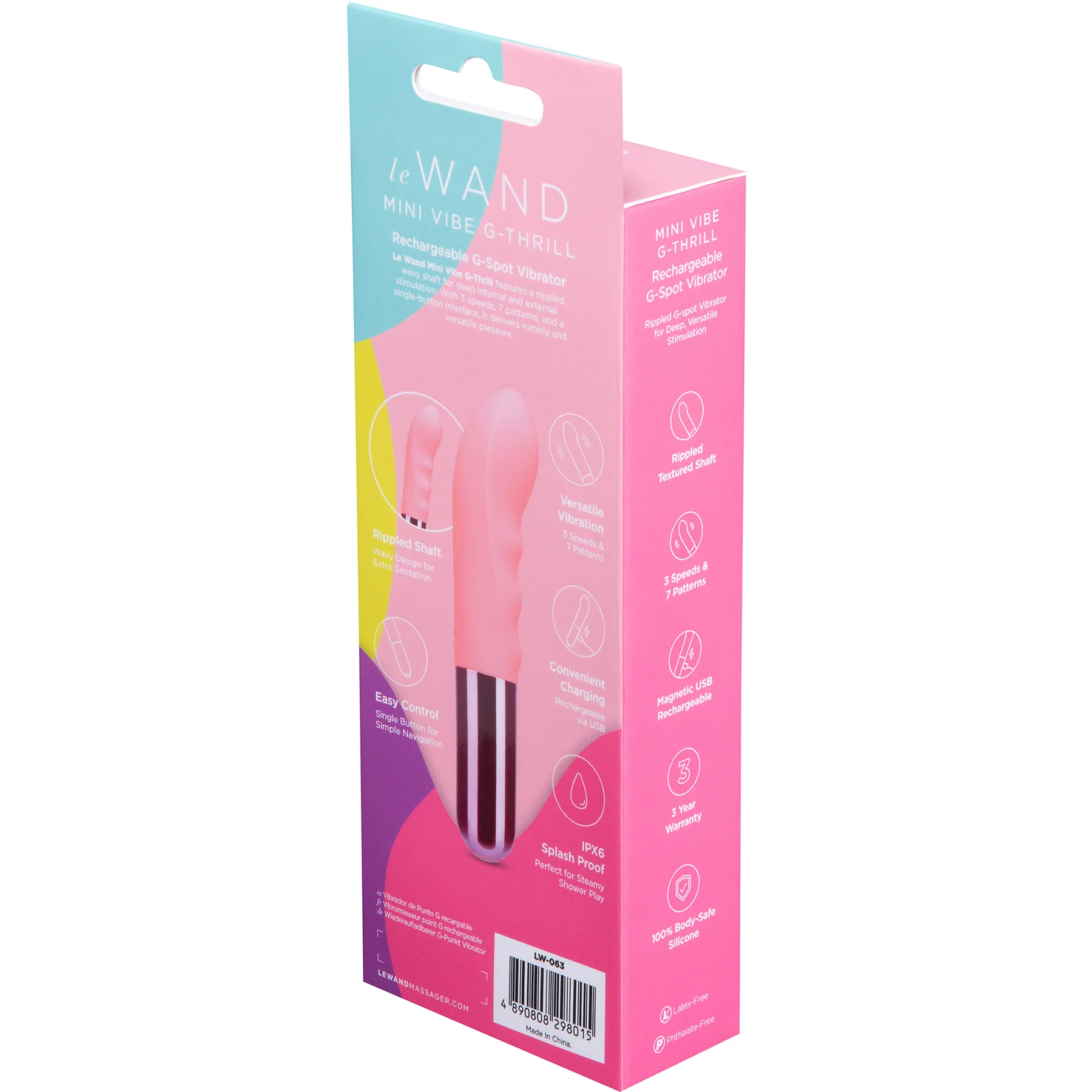 Le Wand Mini Vibe G-Thrill Rechargeable G-Spot Vibrator - Image 16