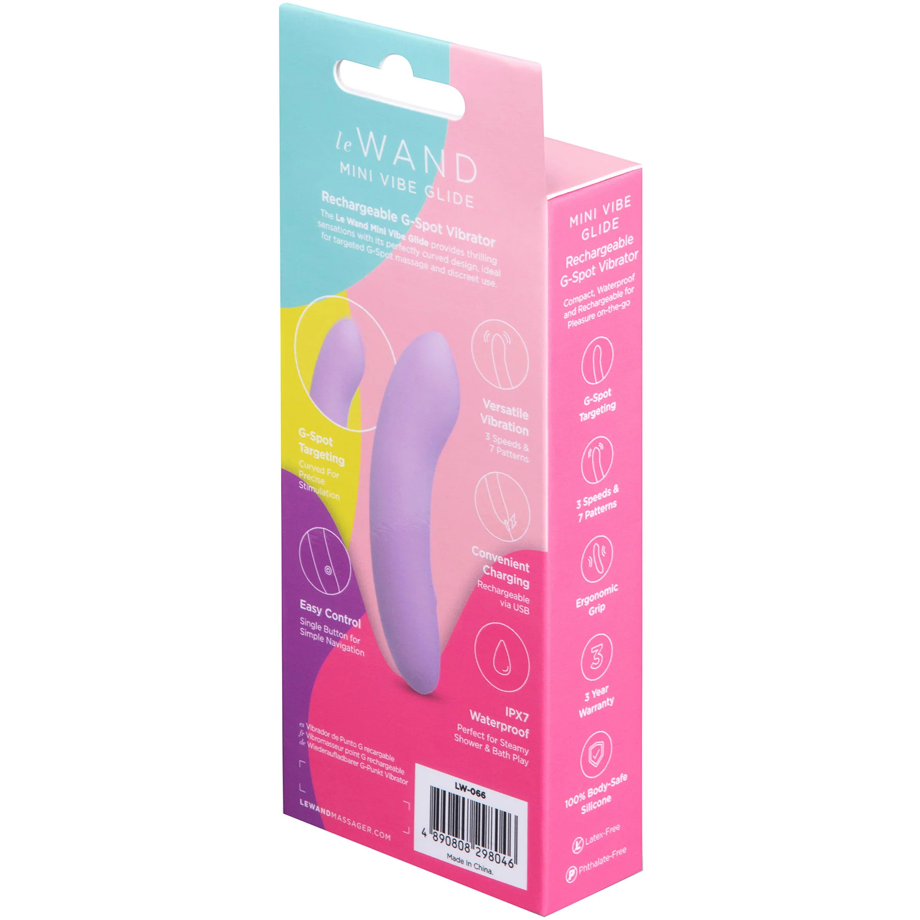 Le Wand Mini Vibe Glide Rechargeable G-Spot Vibrator - Image 16