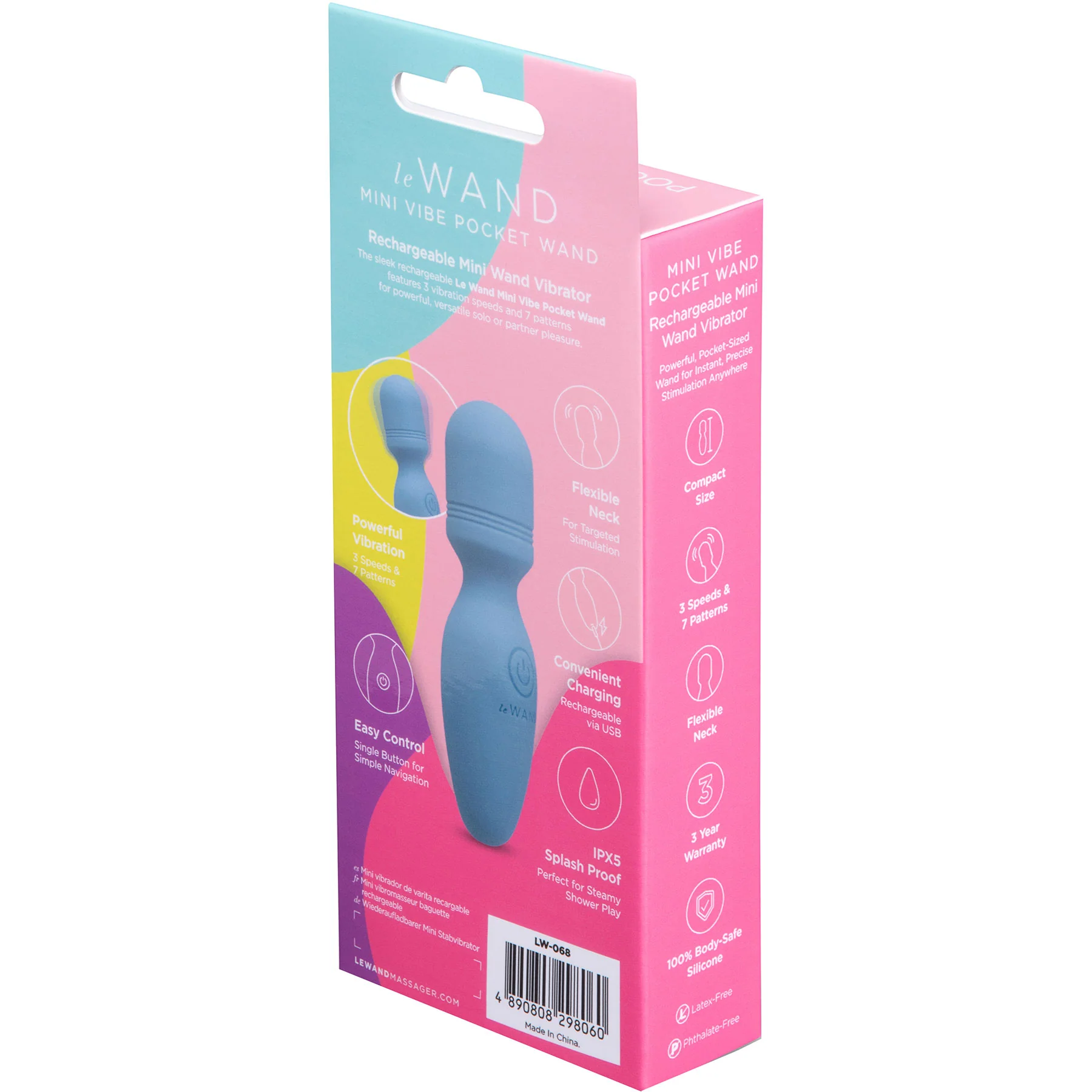 Le Wand Mini Vibe Pocket Wand Rechargeable Mini Wand Vibrator - Image 16