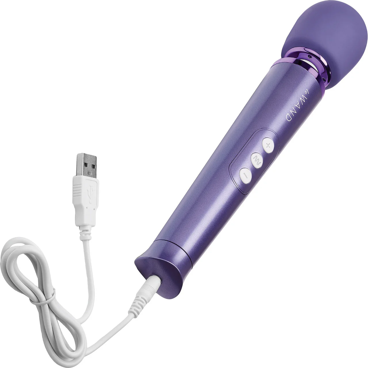 Le Wand Petite Rechargeable Vibrating Body Massager - Violet - Image 3
