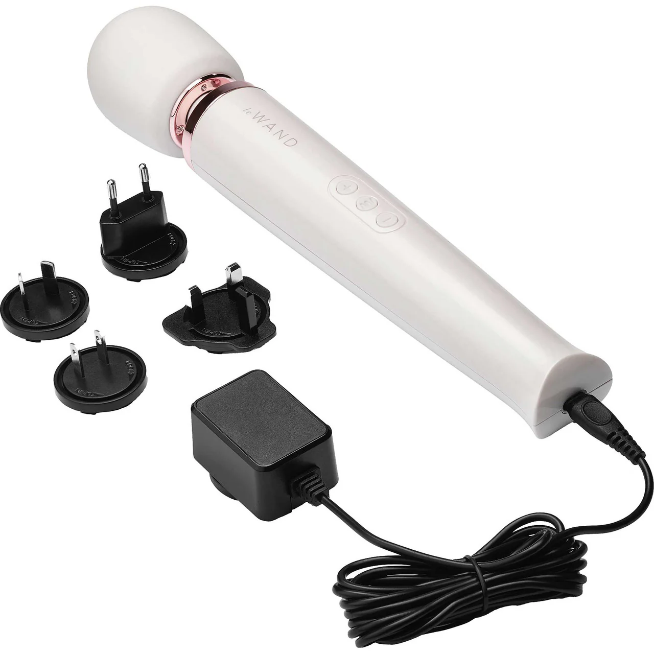 Le Wand Rechargeable Vibrating Body Massager - Pearl White - Image 6