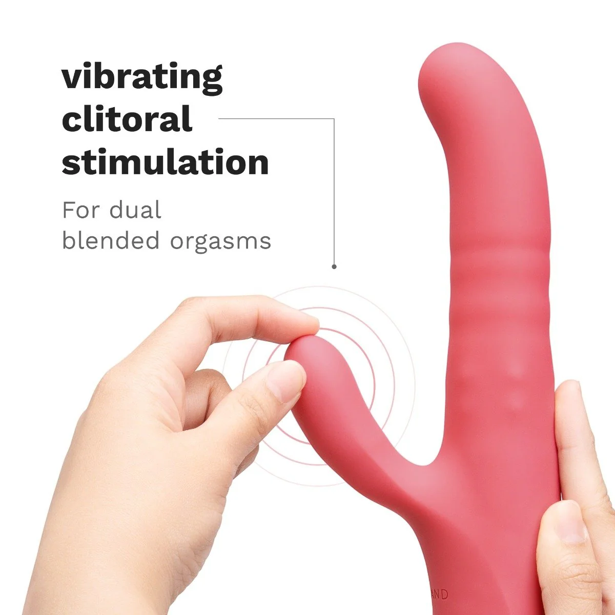 Le Wand Thrust Rechargeable Thrusting Silicone Rabbit Vibrator - Image 6