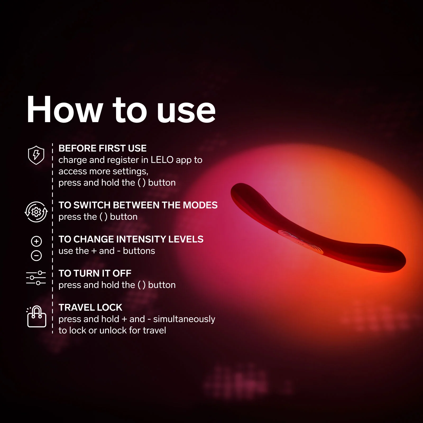 LELO BOOMERANG™ Premium Double Ended Silicone Vibrator For Couples - Image 20