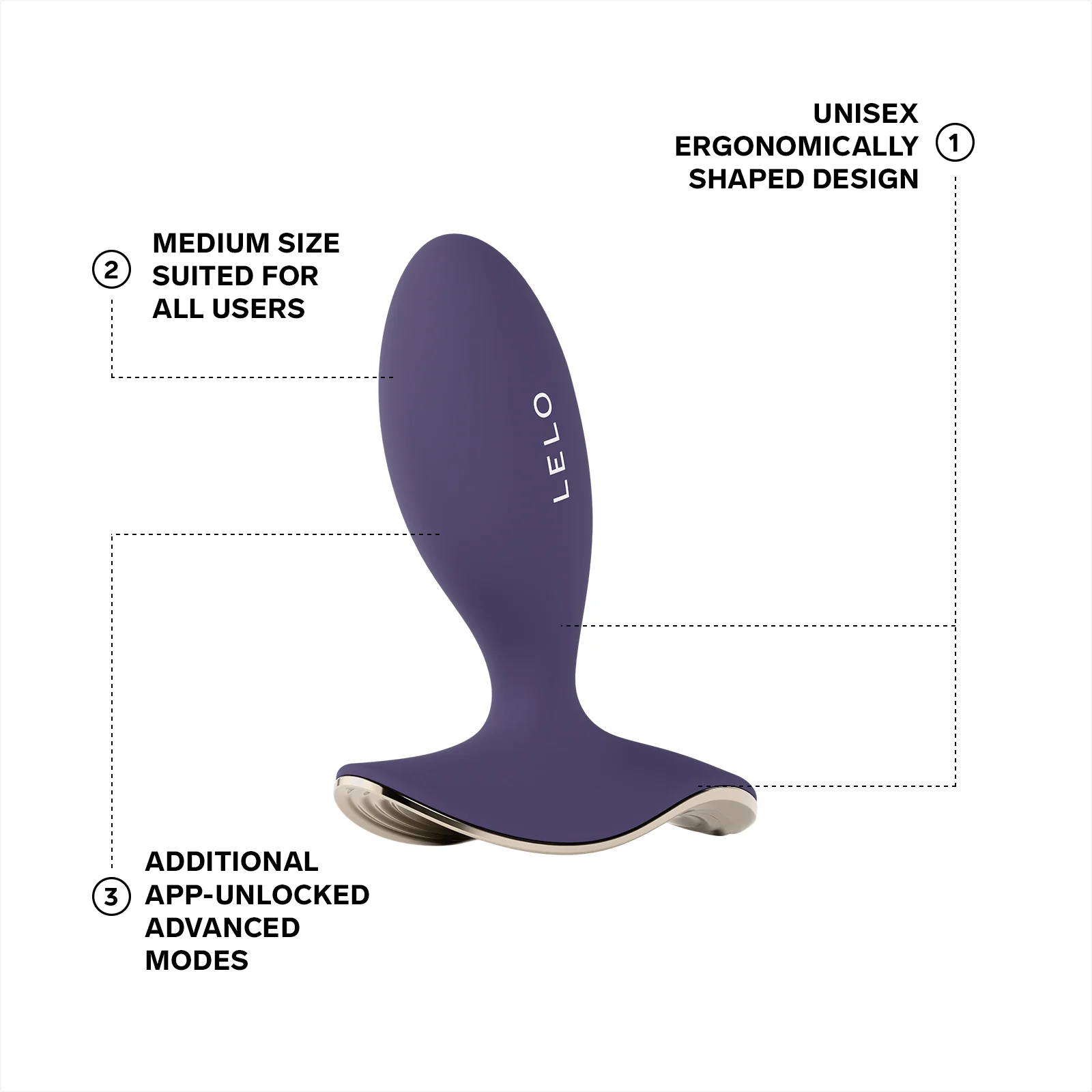 LELO SURFER™ 2 Premium App-Connected Unisex Vibrating Anal Plug - Image 18