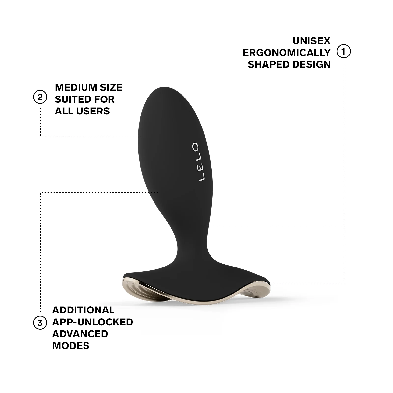 LELO SURFER™ 2 Premium App-Connected Unisex Vibrating Anal Plug - Image 8