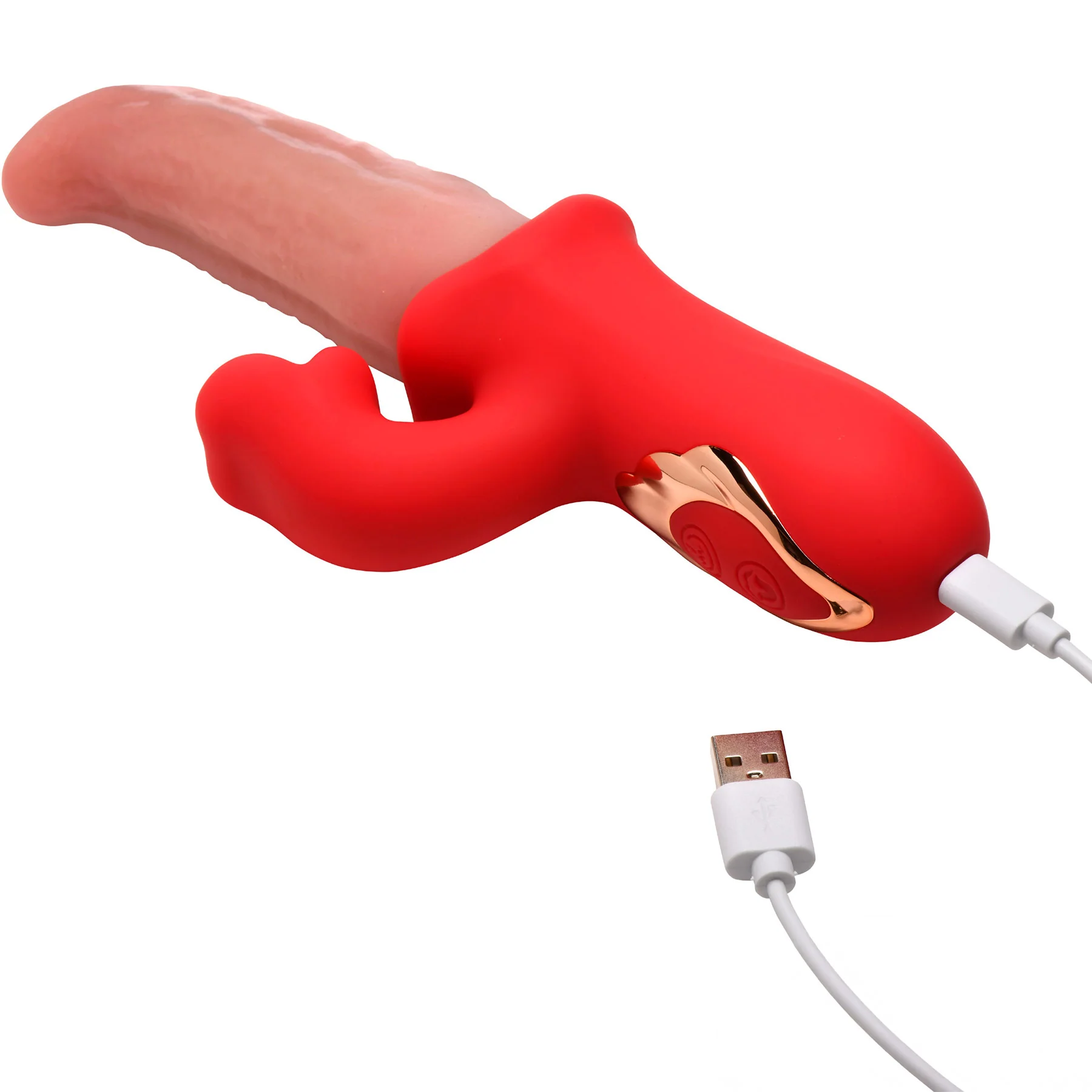 Lickgasm Deep Licker Licking Tongue Silicone Vibrator & Clitoral Stimulator - Image 9