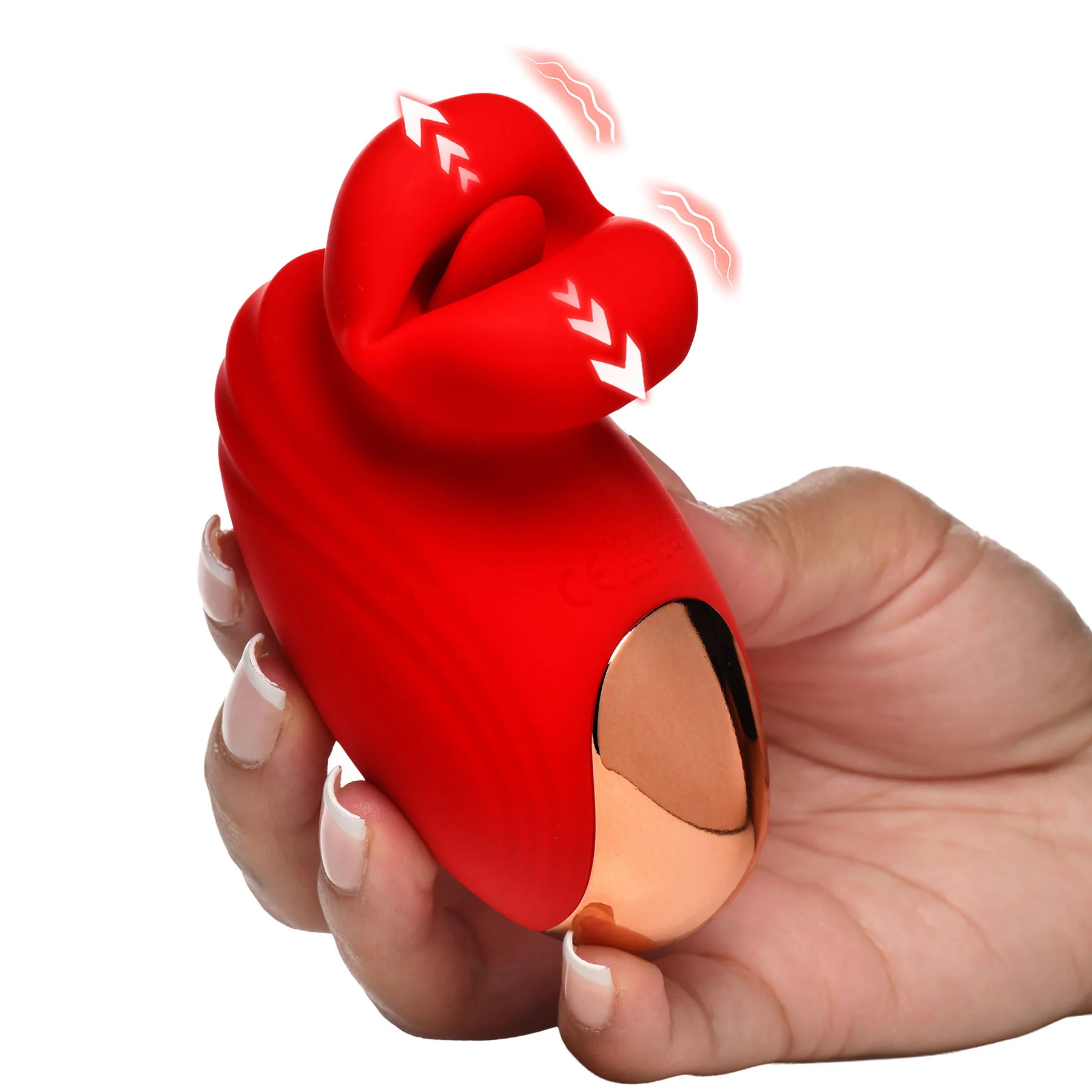 Lickgasm Mini Kisses Kissing & Vibrating Clitoral Stimulator - Image 5