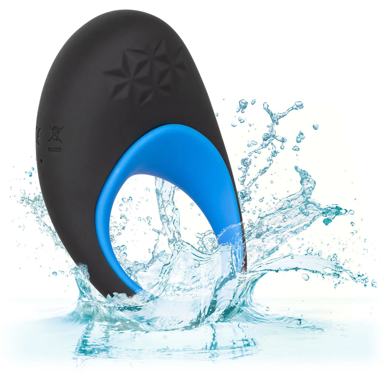 Link Up Max Silicone Rechargeable Vibrating Cock Ring By CalExotics - Image 5