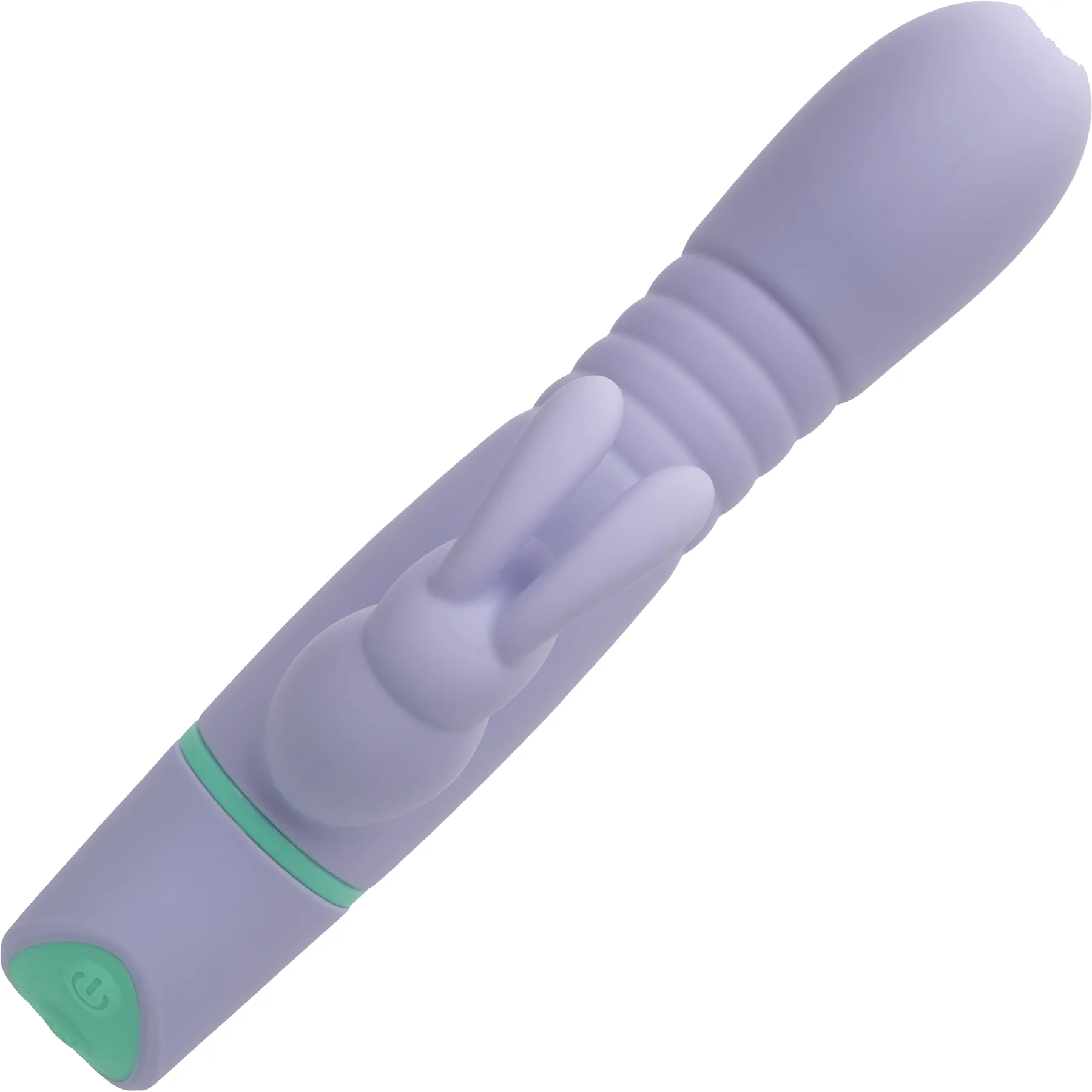 Love Bunny Thrusting Bunny Rechargeable Silicone Rabbit Style Vibrator - Image 6