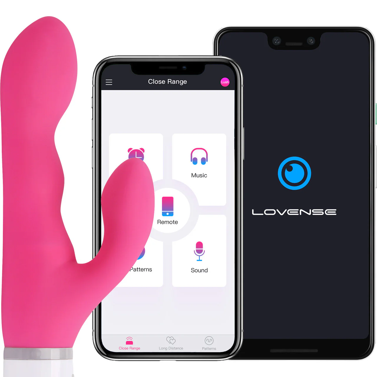 Lovense Nora App Enabled Silicone Rechargeable Rotating Rabbit Style Vibrator - Image 6